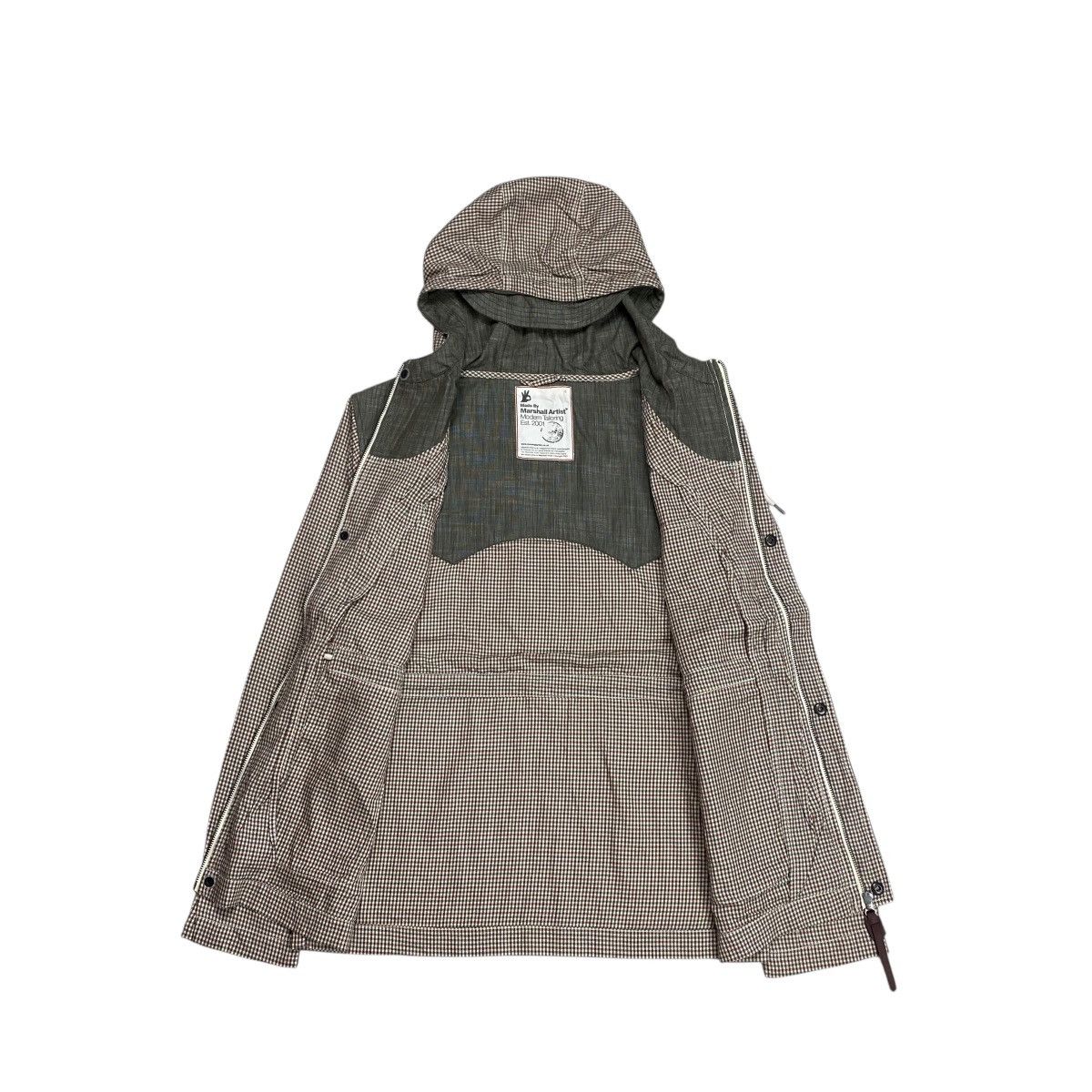 Marshall Artist Marshall Artist Gingham Mountain Parka Pullover Jacket Size US M / EU 48-50 / 2 - 2 Thumbnail