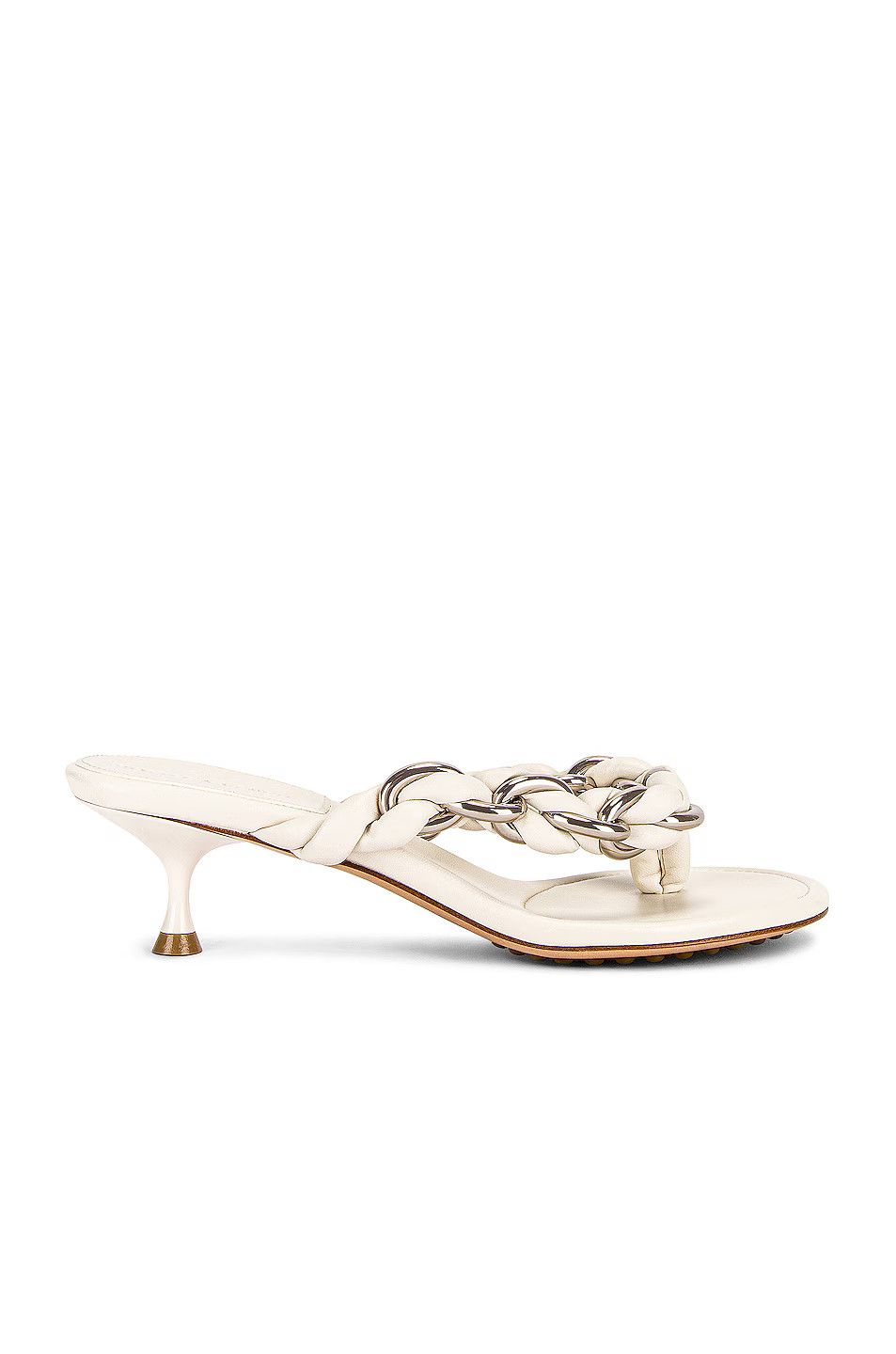 o1bcso1str0924 Dot Sandals in White