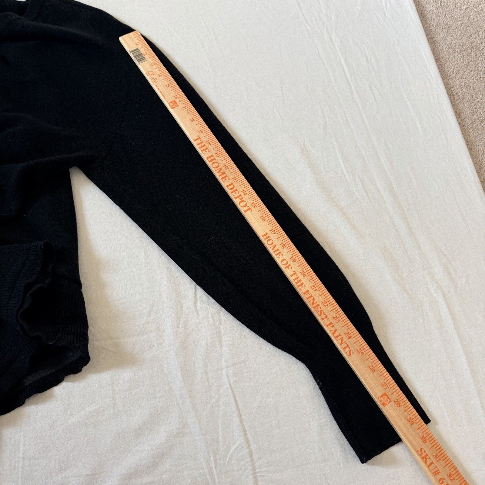 N.Peal N Peal 100% Cashmere Black V Neck Sweater Unisex Size US XL / EU 56 / 4 - 13 Thumbnail