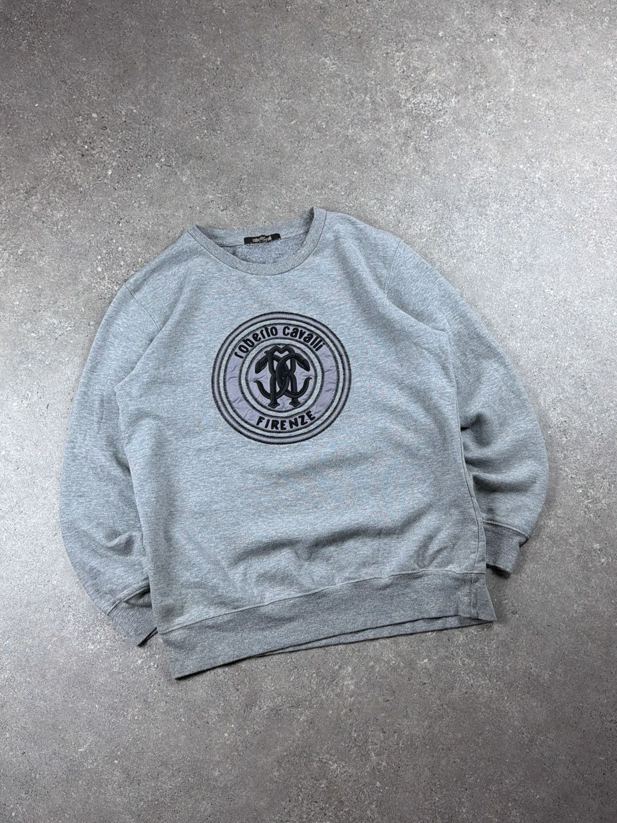 Roberto Cavalli Roberto Cavalli Big Logo crewneck Size US L / EU 52-54 / 3 - 1 Thumbnail
