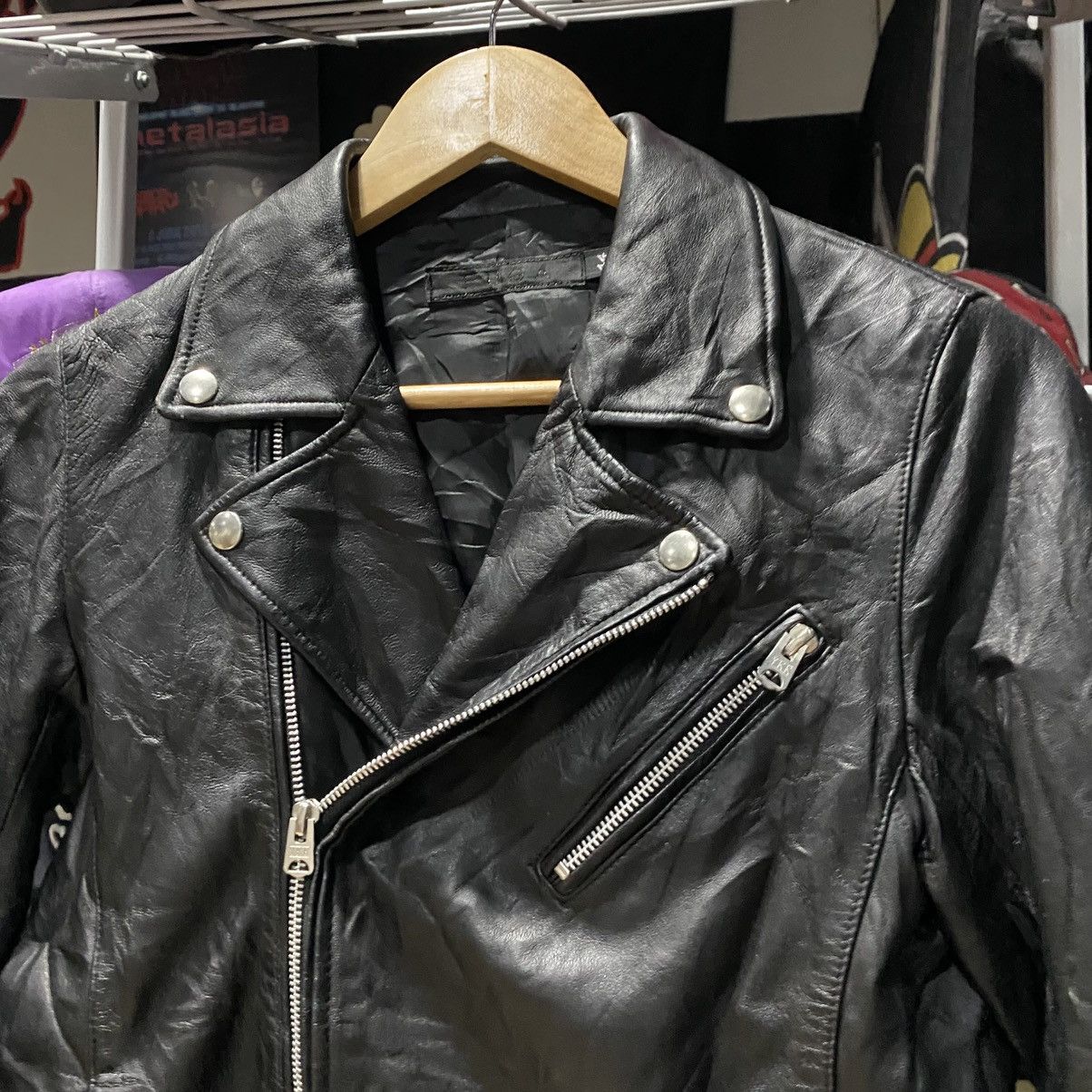 GOSTAR DE FUGA Fuga multi zipper rider leather jacket vkei style Size US S / EU 44-46 / 1 - 6 Thumbnail