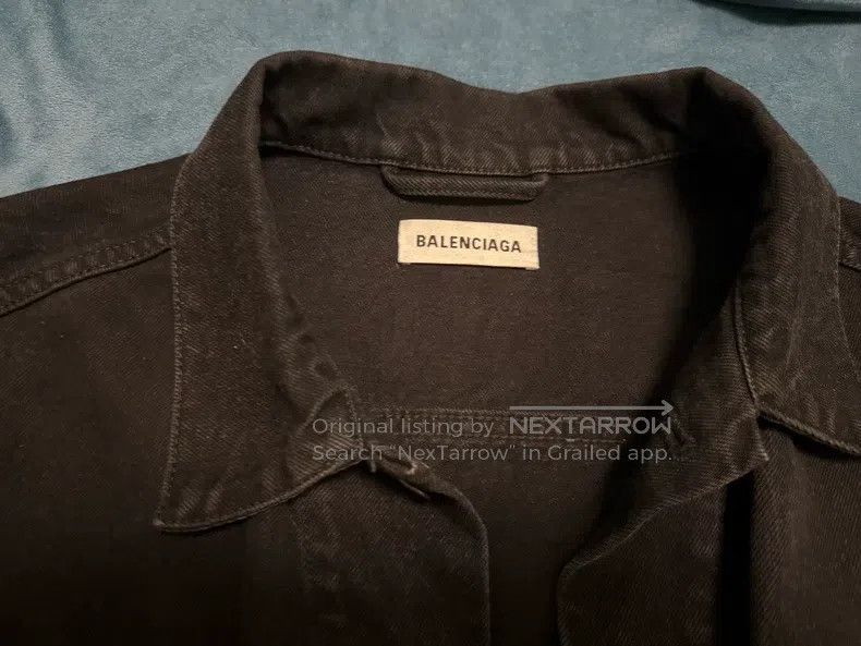 Balenciaga Balenciaga Denim Jacket Size XS / US 0-2 / IT 36-38 - 2 Thumbnail
