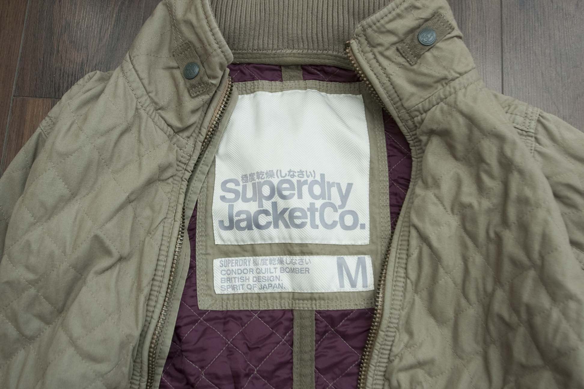 Superdry Superdry Jacket Condor Quilt Bomber Size M Full Zip Military Size US M / EU 48-50 / 2 - 3 Thumbnail