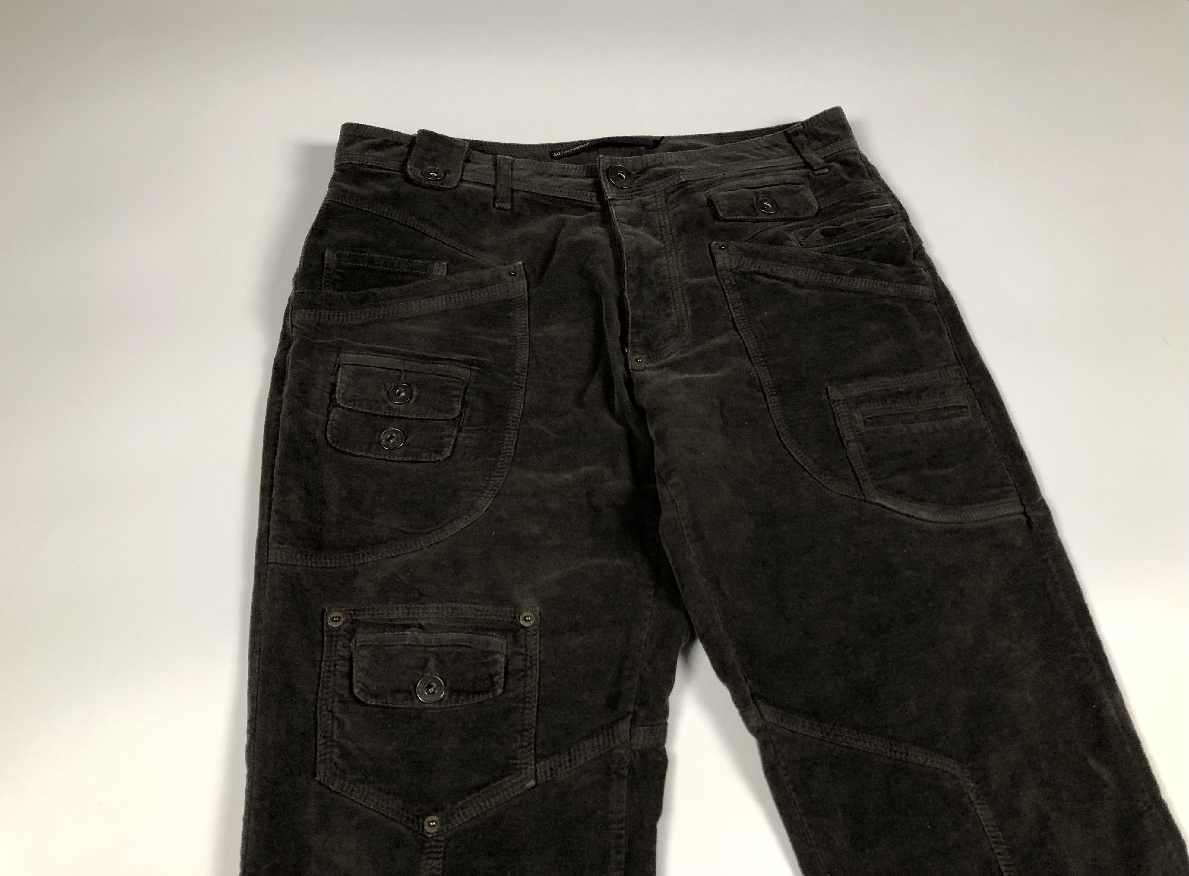 Other Gaetano Navarra Multi-Pocket Velour Pants Size US 32 / EU 48 - 5 Thumbnail