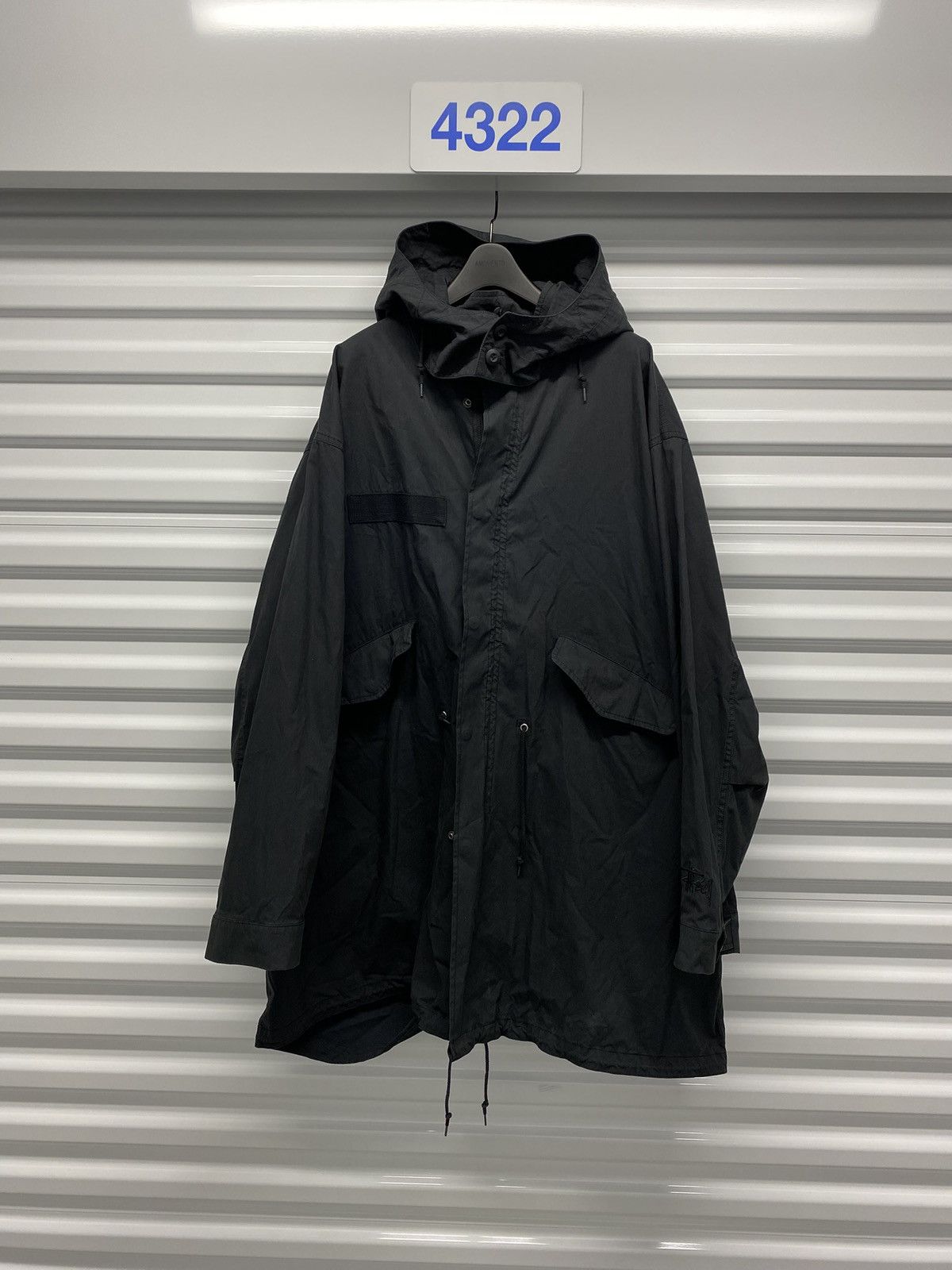 Stussy Stussy Nyco Fishtail Parka 'Black' - Medium Size US M / EU 48-50 / 2 - 12 Thumbnail