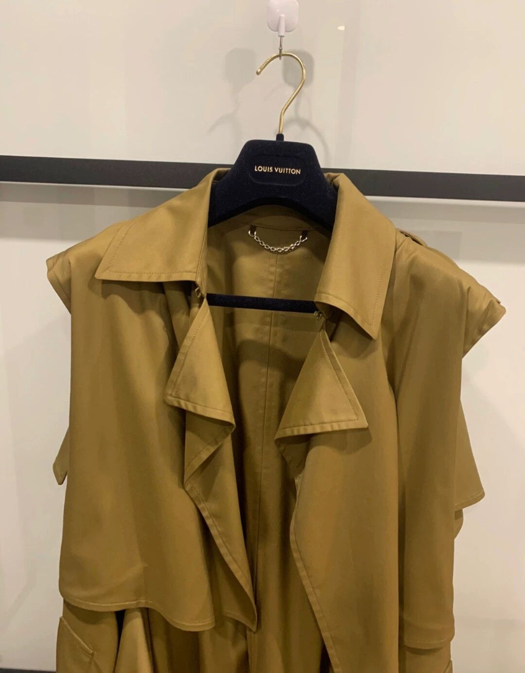 Louis Vuitton LV SS New 48 Detachable Sleeves Long Trench Coat Size US M / EU 48-50 / 2 - 2 Thumbnail