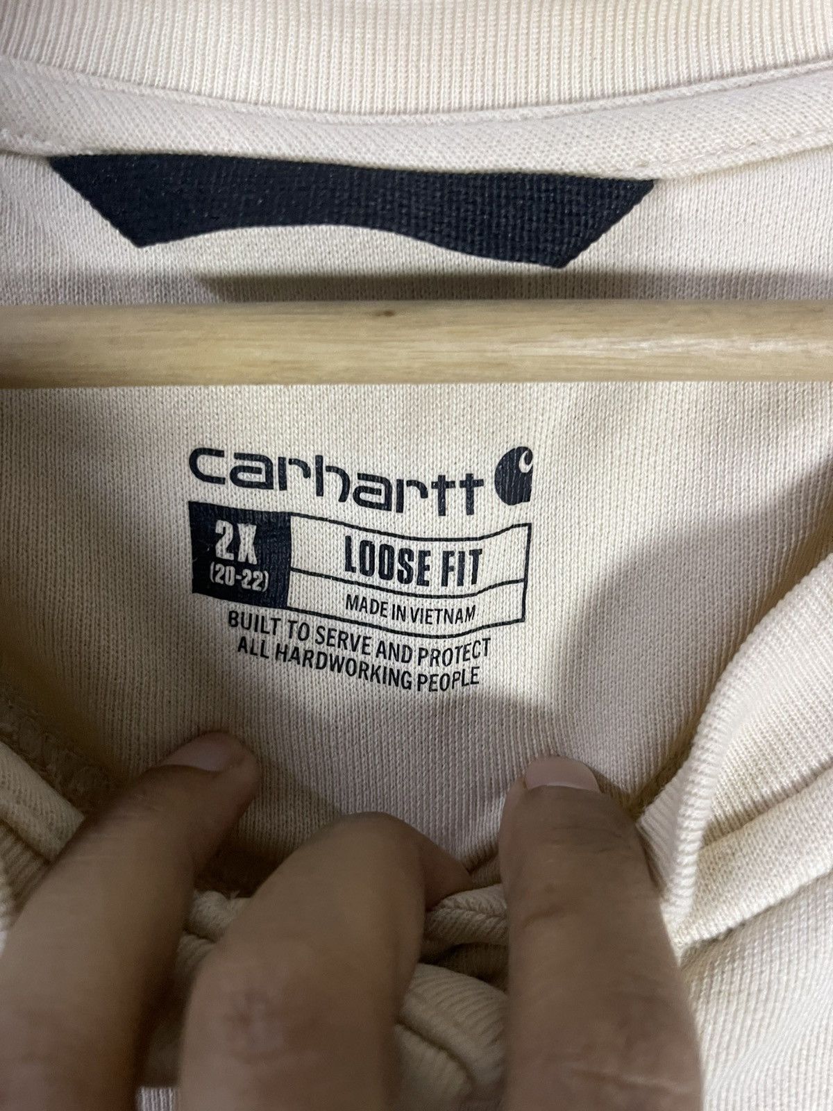 Carhartt Carhartt Loose Fit Midweight French Terry Henley Sweatshirt Size XXL / US 16-18 / IT 52-54 - 10 Thumbnail