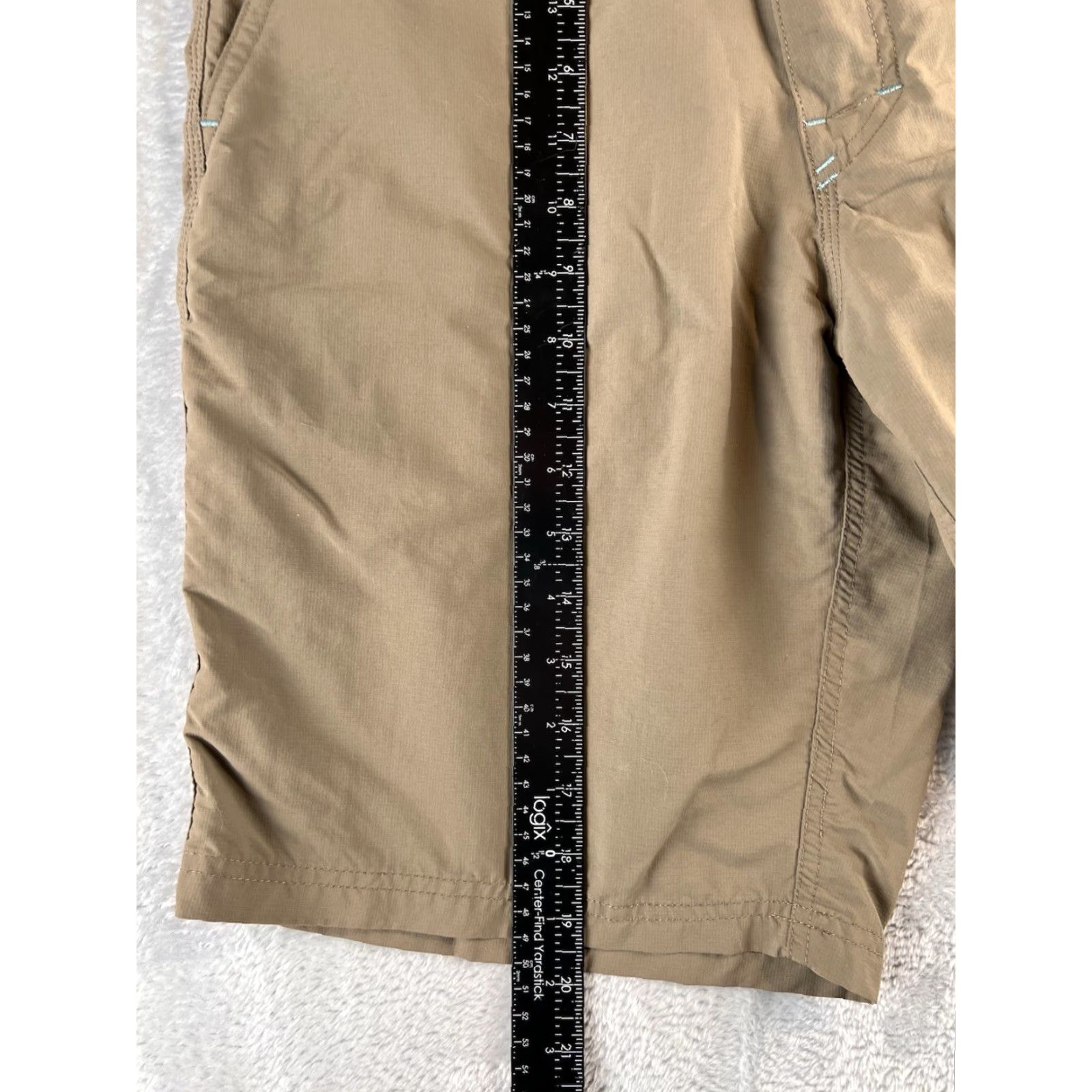 Howler Brothers Howler Brothers Shorts Mens 32 Beige Horizon Hybrid Ripstop Inseam 9.5 Nylon Lightweight Outdoor Chino Pocket Slash Casual Travel Summer Spring Fall Size US 32 / EU 48 - 3 Thumbnail
