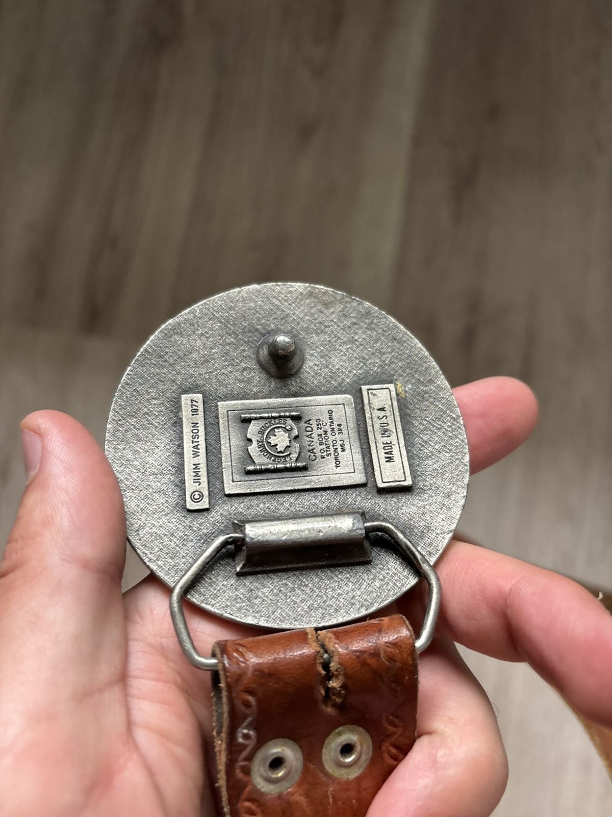 Other Jimm Watson 1977 – Canada 5 Cents 1937 Beaver Belt Buckle Size ONE SIZE - 22 Thumbnail