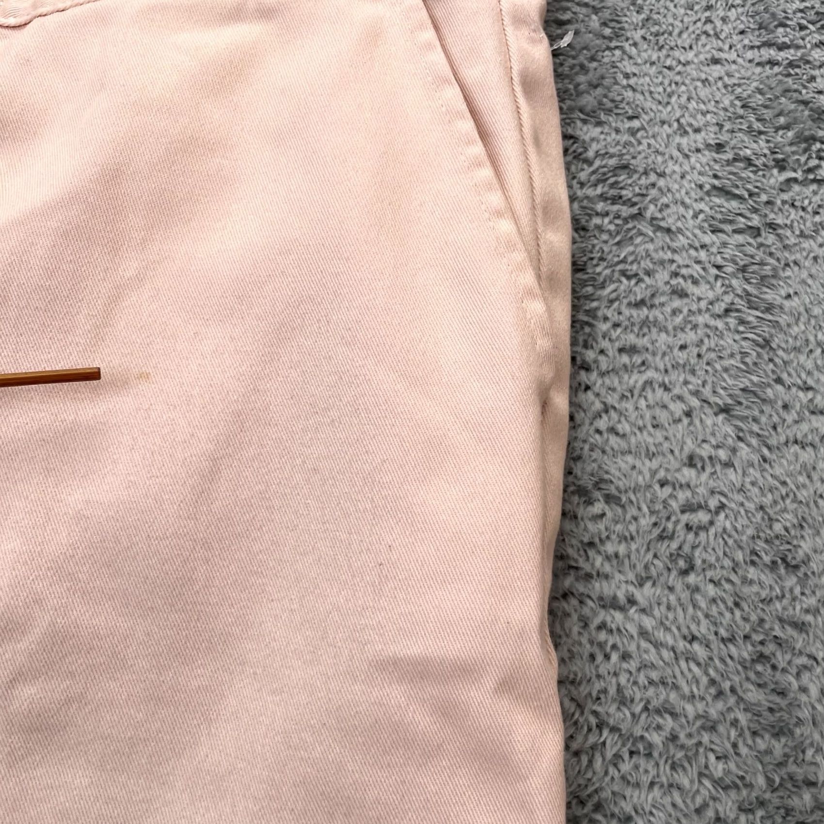 Dickies Dickies Pants Womens 6R Pink Urban Outfitters Straight Leg Cropped Frayed Hem Size 28" / US 6 / IT 42 - 6 Thumbnail