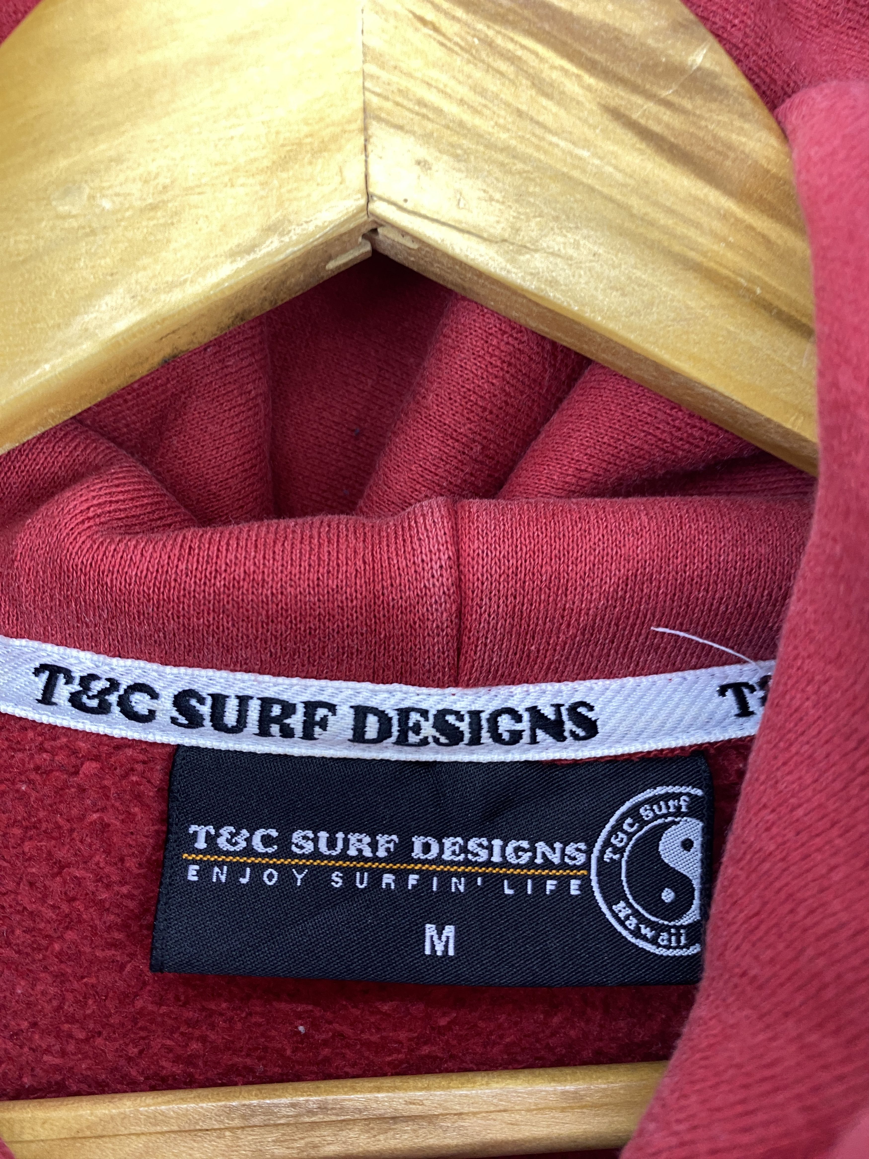 Vintage Vintage T&C Surf Designs Pullover Hoodie SH0518 Size US M / EU 48-50 / 2 - 9 Thumbnail