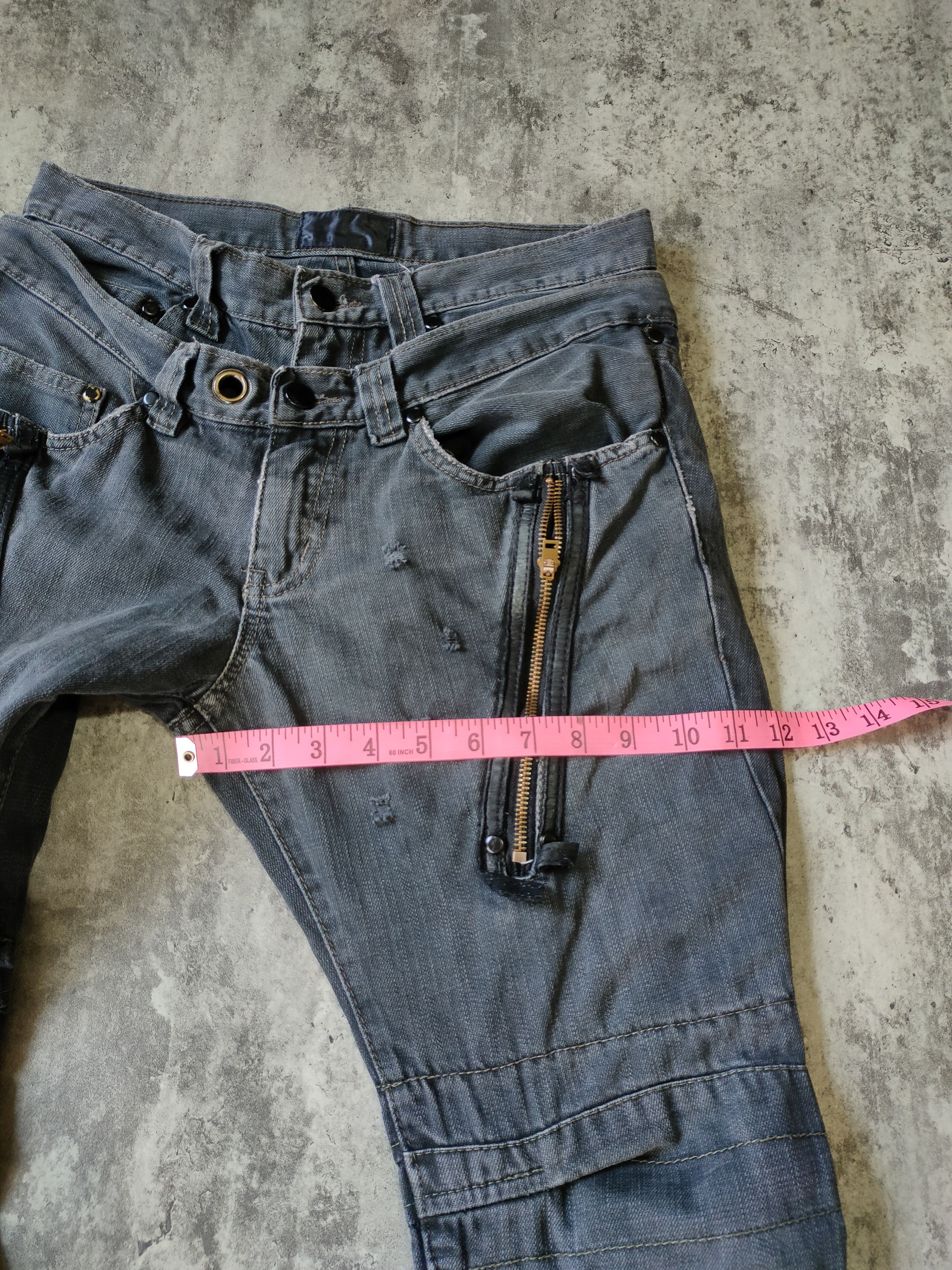 Hysteric Glamour Paper Double Weist Multipocket jeans Size US 31 - 19 Thumbnail