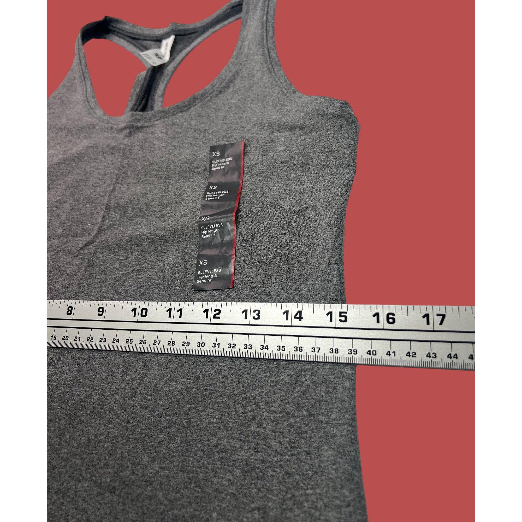 Other All In Motion - Women's Essential Racerback - Tank Top - Hea Size XS / US 0-2 / IT 36-38 - 6 Thumbnail