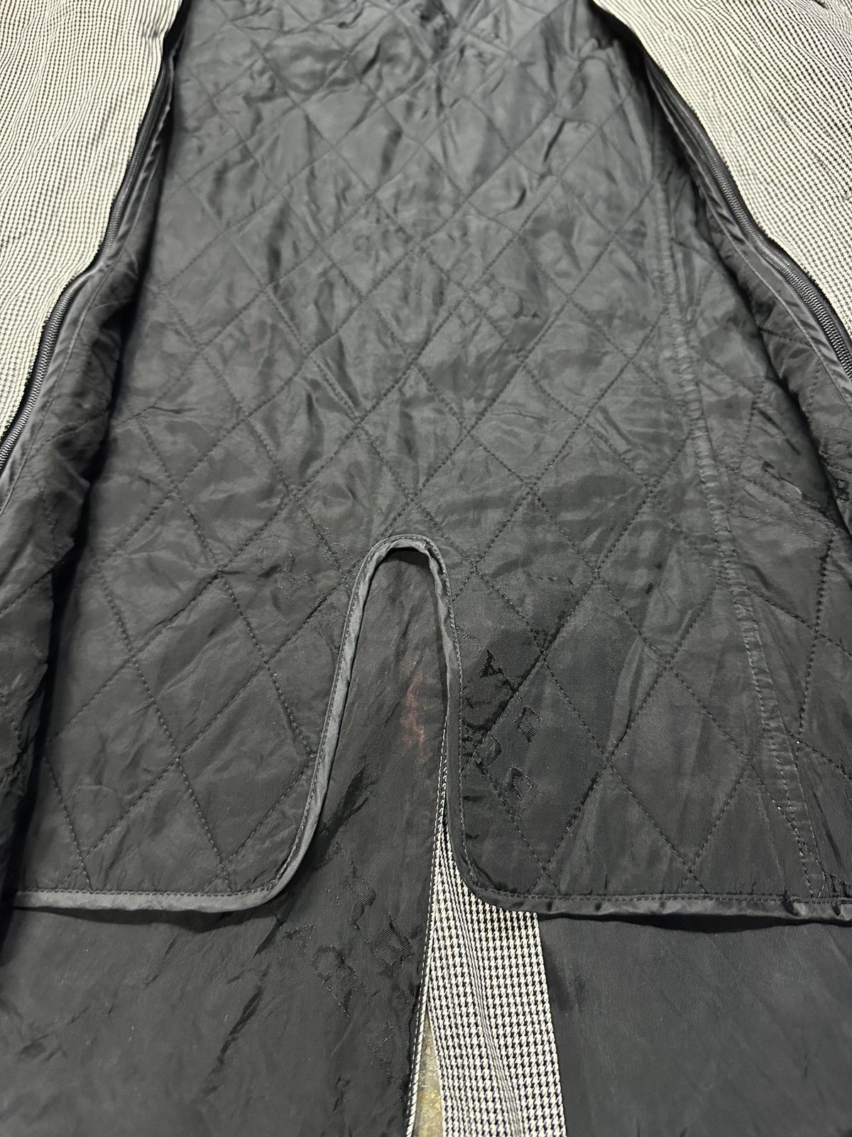Burberry Burberry Black Label Houndstooth Trench Coat Size US M / EU 48-50 / 2 - 13 Thumbnail