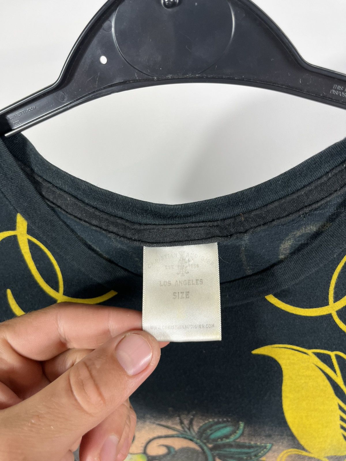 Christian Audigier Vintage Christian Audigier Tattoo Skull Birds Graphic Tee Size M / US 6-8 / IT 42-44 - 4 Thumbnail