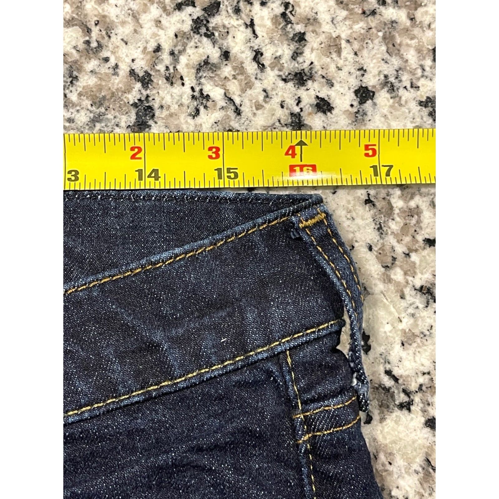 7 For All Mankind 7 For All Mankind Jeans Slimmy Stretch Denim 32x33 Dark Blue Men Regular Inseam 33 Blues Denim Jeans Mens Stretch Pattern Solid Size US 32 / EU 48 - 3 Thumbnail