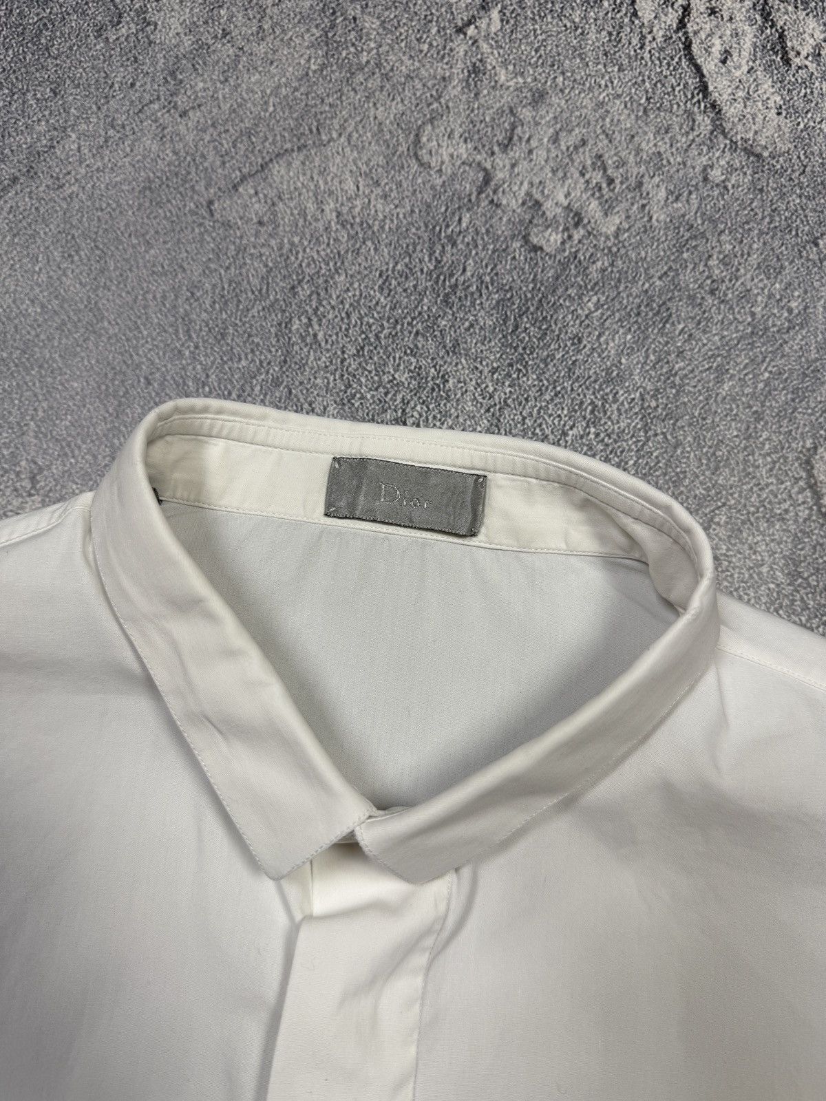 Dior DIOR White Shirt Size US L / EU 52-54 / 3 - 10 Thumbnail