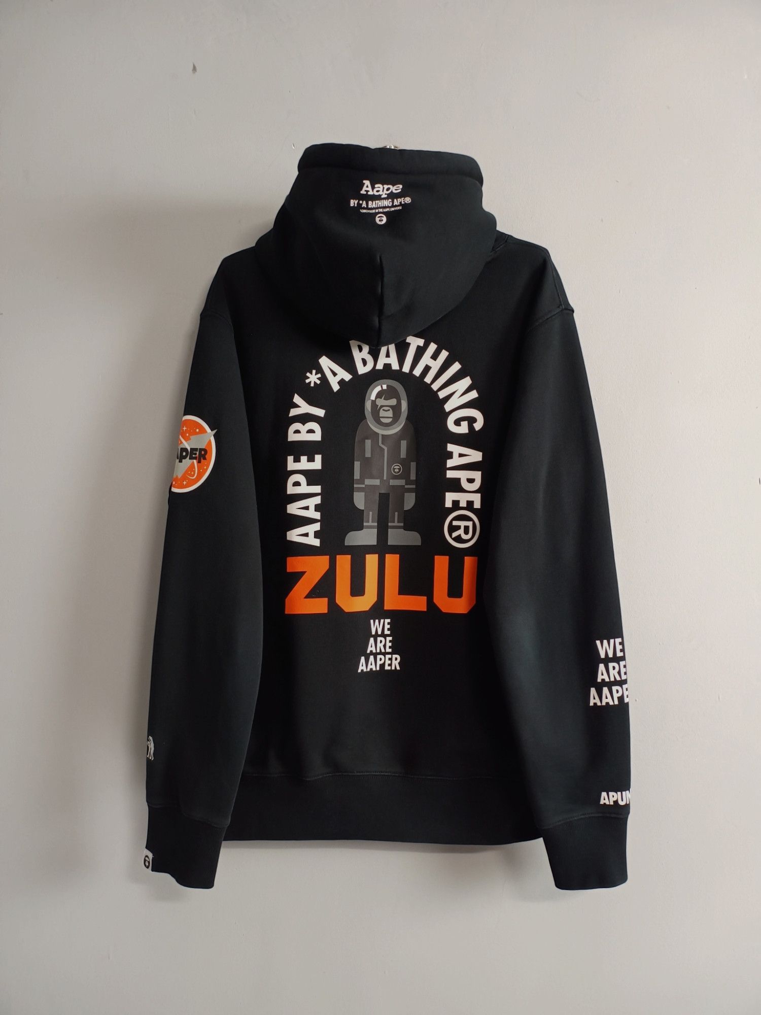 Aape × Bape Aape by A Bathing Ape zulu hoodie 2019ssc | Grailed