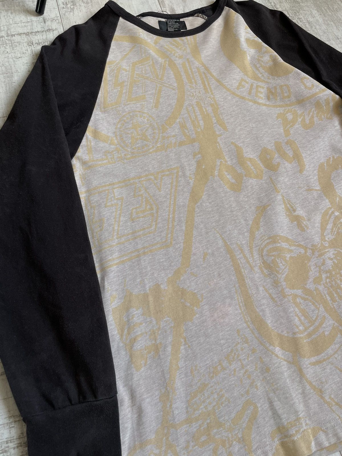 Obey Vintage Archive Obey x Motorhead / Charged Punk Sweatshirt Size US L / EU 52-54 / 3 - 7 Thumbnail