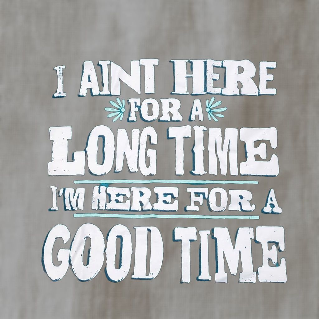 Vintage I Ain’t Here For A Long Time I’m A Good Time George Strait T Shirt Mens 3XL XXXL Size US XXL / EU 58 / 5 - 1 Thumbnail