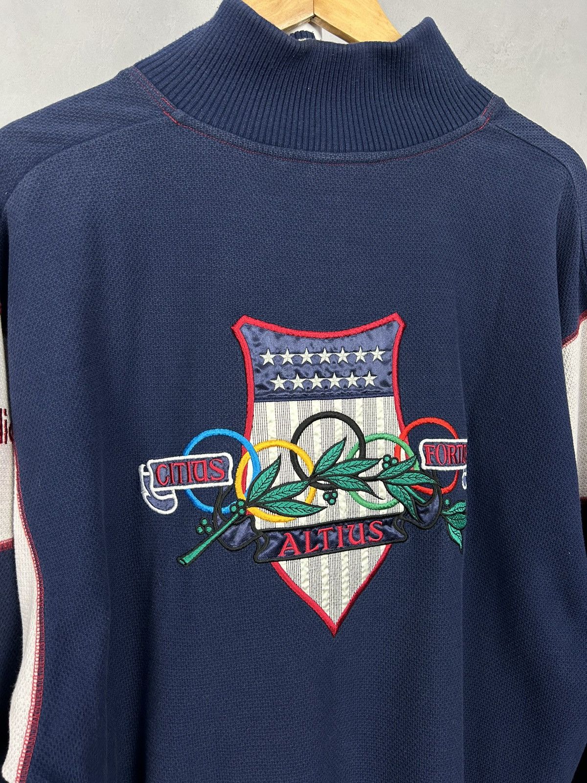USA Olympics 90's Adidas Olympics Los Angeles Sweatshirt Size US M / EU 48-50 / 2 - 9 Thumbnail