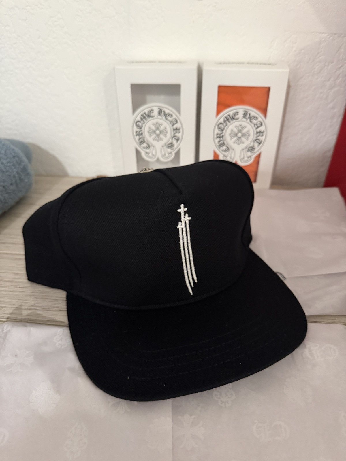 Chrome Hearts Chrome Hearts Embroidered Baseball Cap Size ONE SIZE - 1 Thumbnail