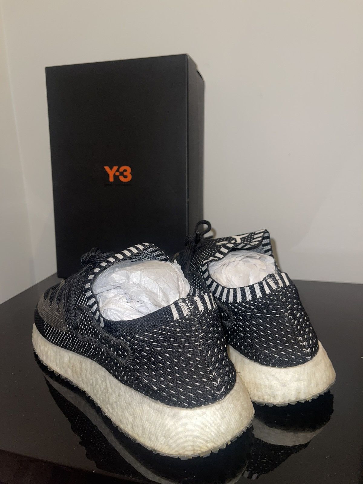 Adidas × Y-3 Y-3 Low Top Sneakers Size US 11 / EU 44 - 4 Thumbnail