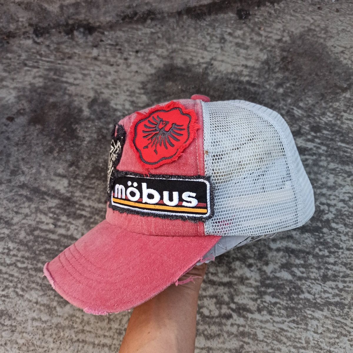Other SICK,, mobus patchwork trucker hat Size ONE SIZE - 3 Thumbnail