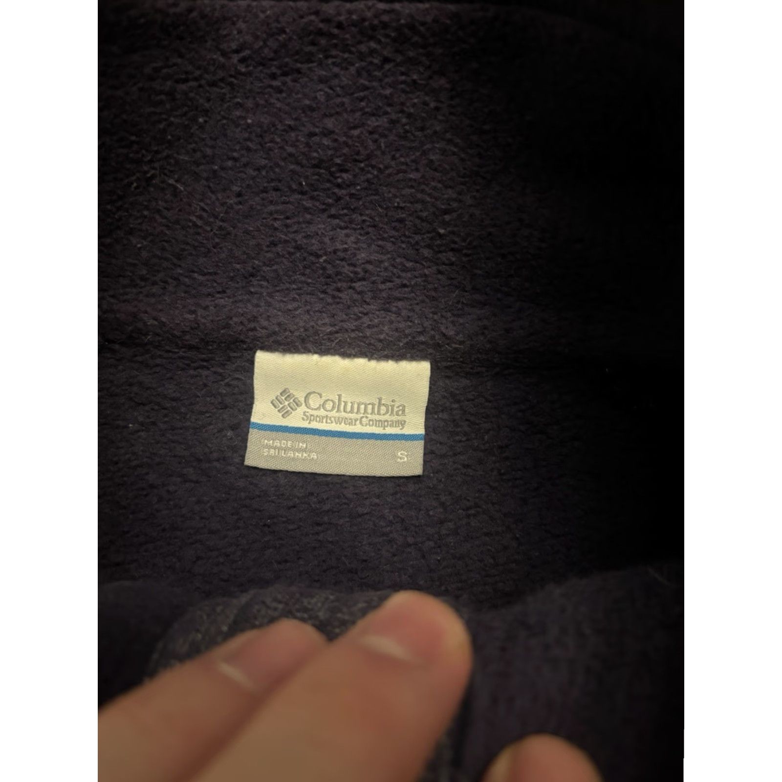 Vintage VINTAGE Columbia Pullover Sweater Womens Size S Purple Long Sleeve Button Pockets Collar 1/4 Zip? Size S / US 4 / IT 40 - 2 Thumbnail