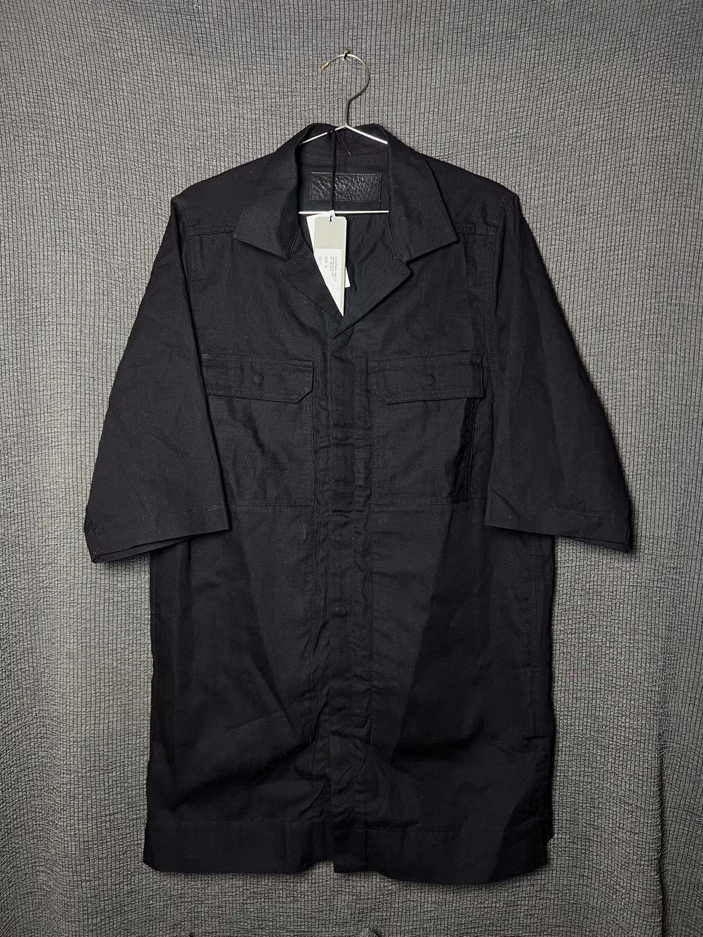 Rick Owens Rick Owens 22SS Magnum Shirt cotton short-sleeve shirt Size US M / EU 48-50 / 2 - 1 Thumbnail