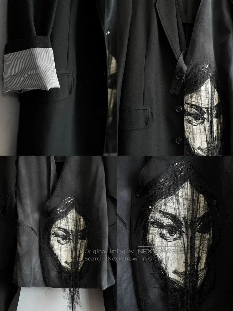 Yohji Yamamoto Yohji Yamamoto Double Layered Coat. Size US M / EU 48-50 / 2 - 6 Thumbnail