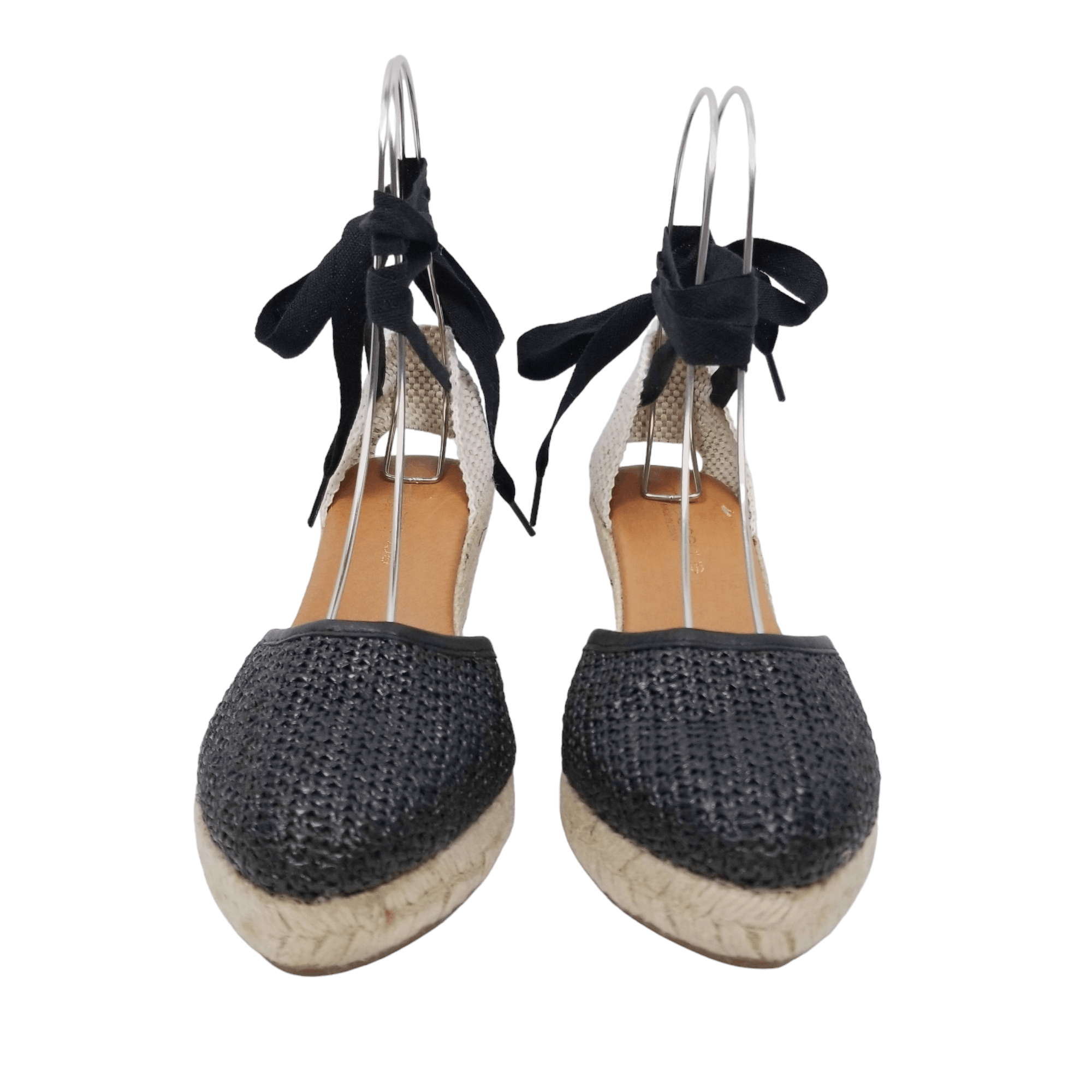 Other Andre Assous Ensley Espadrille Lace-Up Wedge Size US 8 / IT 38 - 3 Thumbnail