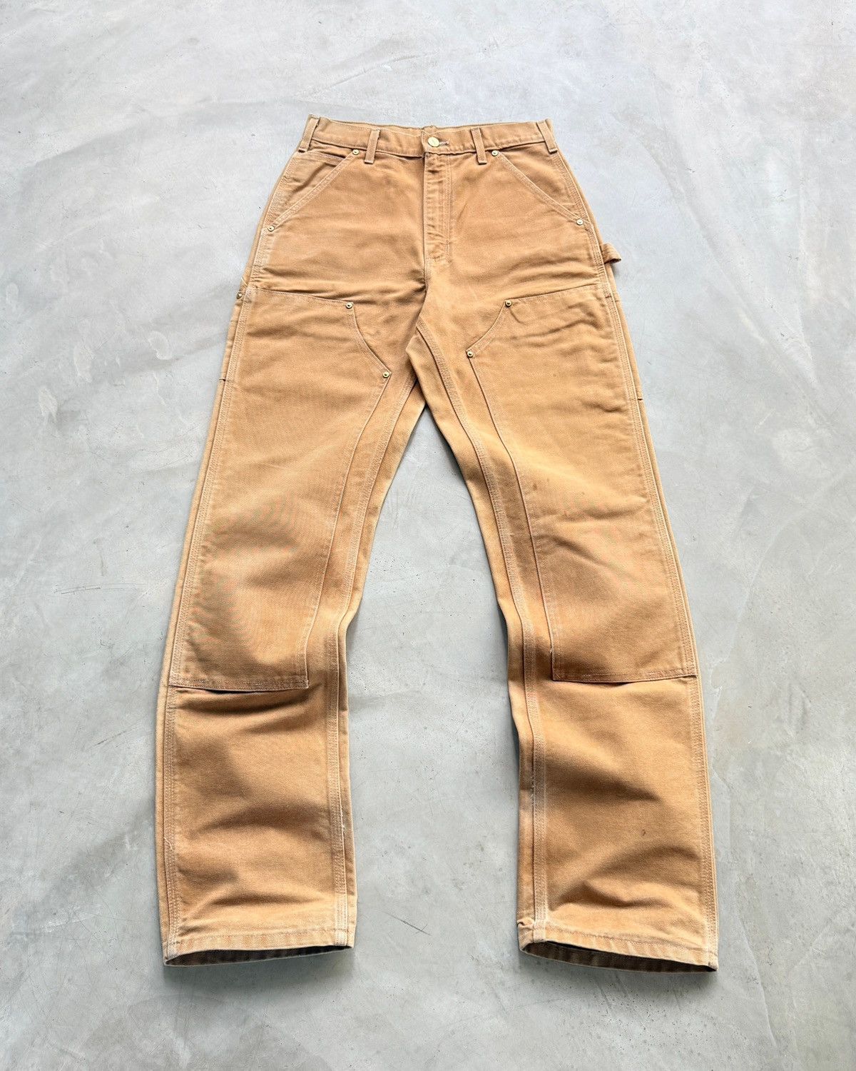Carhartt VTG Carhartt Doubleknee B01 BRN ⭐️ Size US 29 - 1 Thumbnail