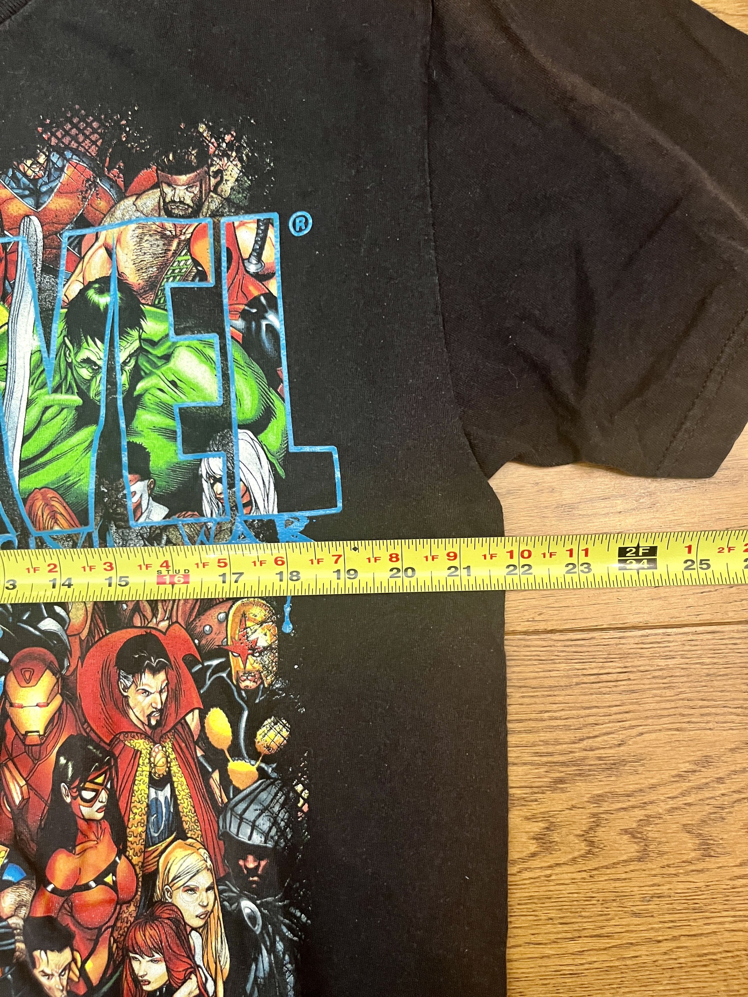 Marvel Comics Vintage Marvel Civil War Collage Tee Mad Engine XL Size US XL / EU 56 / 4 - 4 Thumbnail