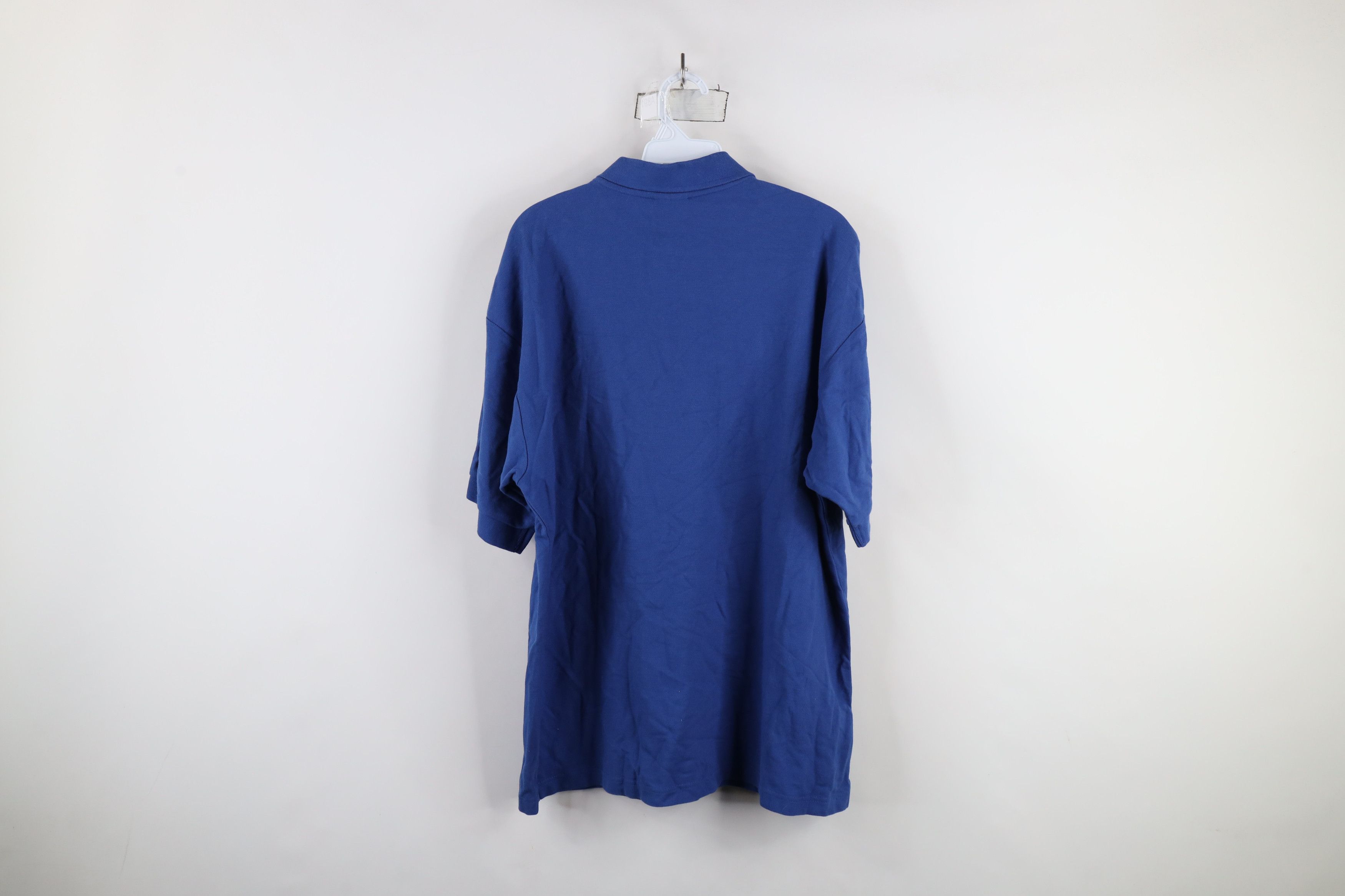 Vintage Vintage 90s Streetwear Out Ireland Collared Polo Shirt Blue Size US XL / EU 56 / 4 - 9 Thumbnail