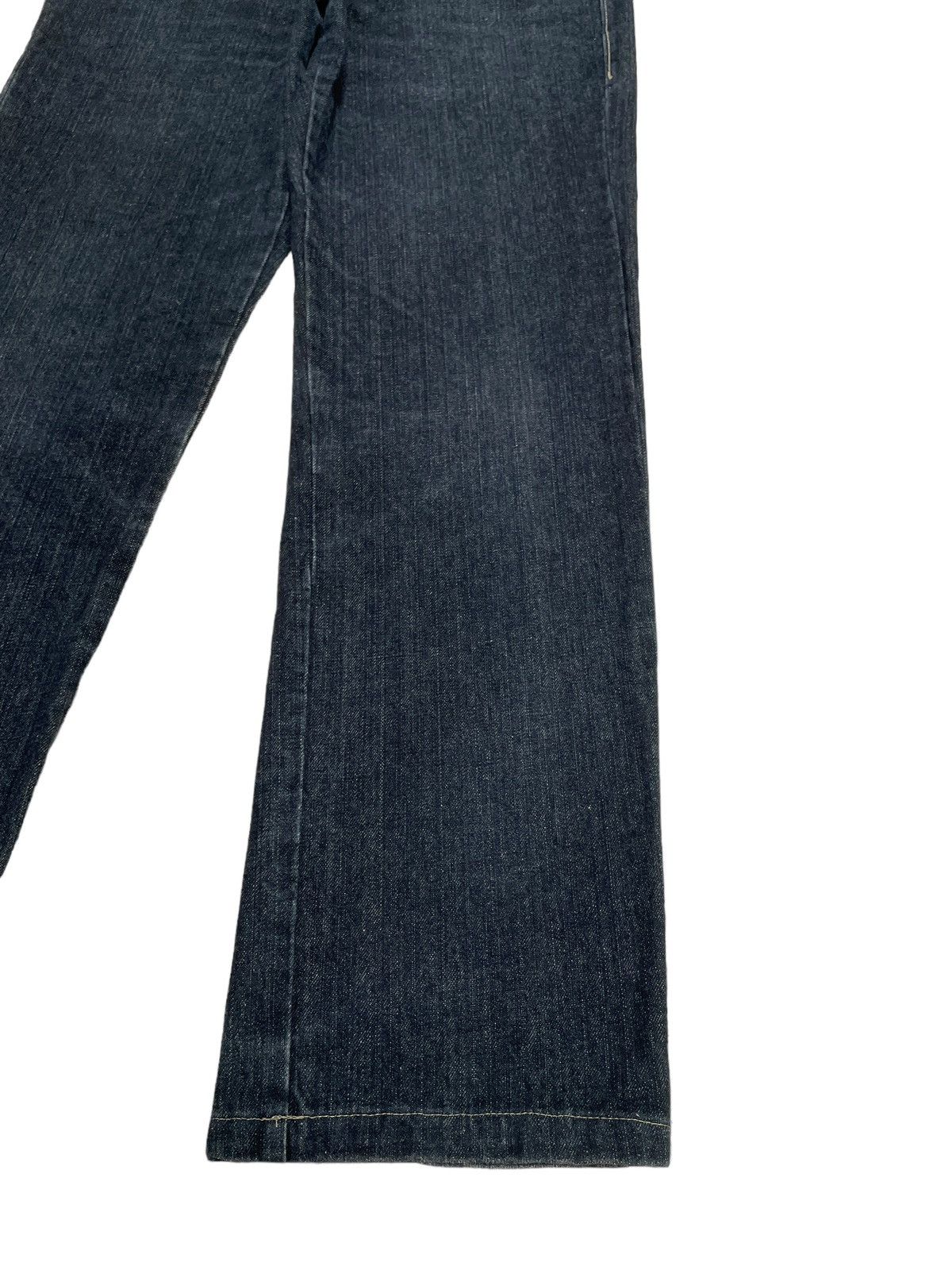 If Six Was Nine Rare Design Vintage Japanese Brand GUMU Sukajan Jeans 1990s Size US 31 - 6 Thumbnail