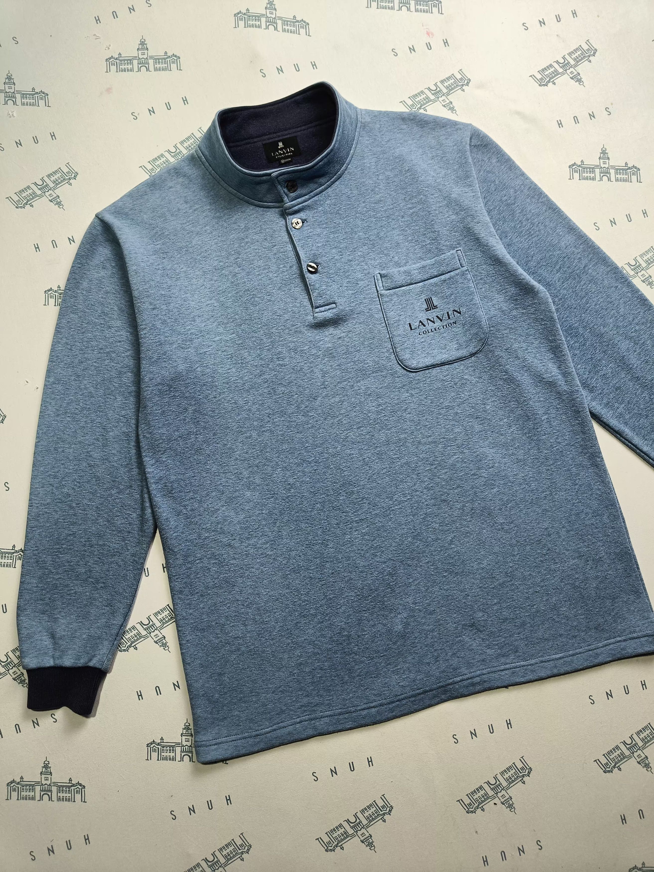 Lanvin LANVIN Collection Long-sleeved Single Pocket Button Up Size US M / EU 48-50 / 2 - 4 Thumbnail