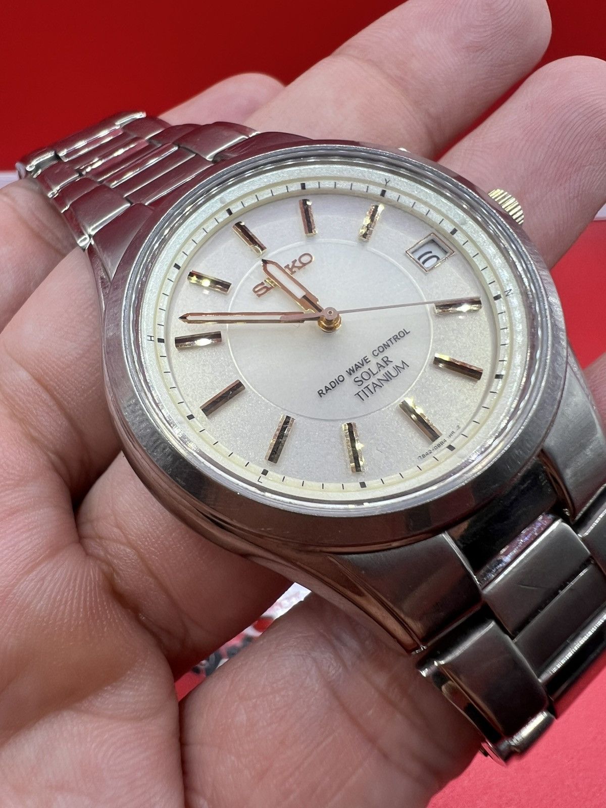 Seiko Seiko Solar Titanium Radio Wave control 7B42-0AN0 Size ONE SIZE - 3 Thumbnail