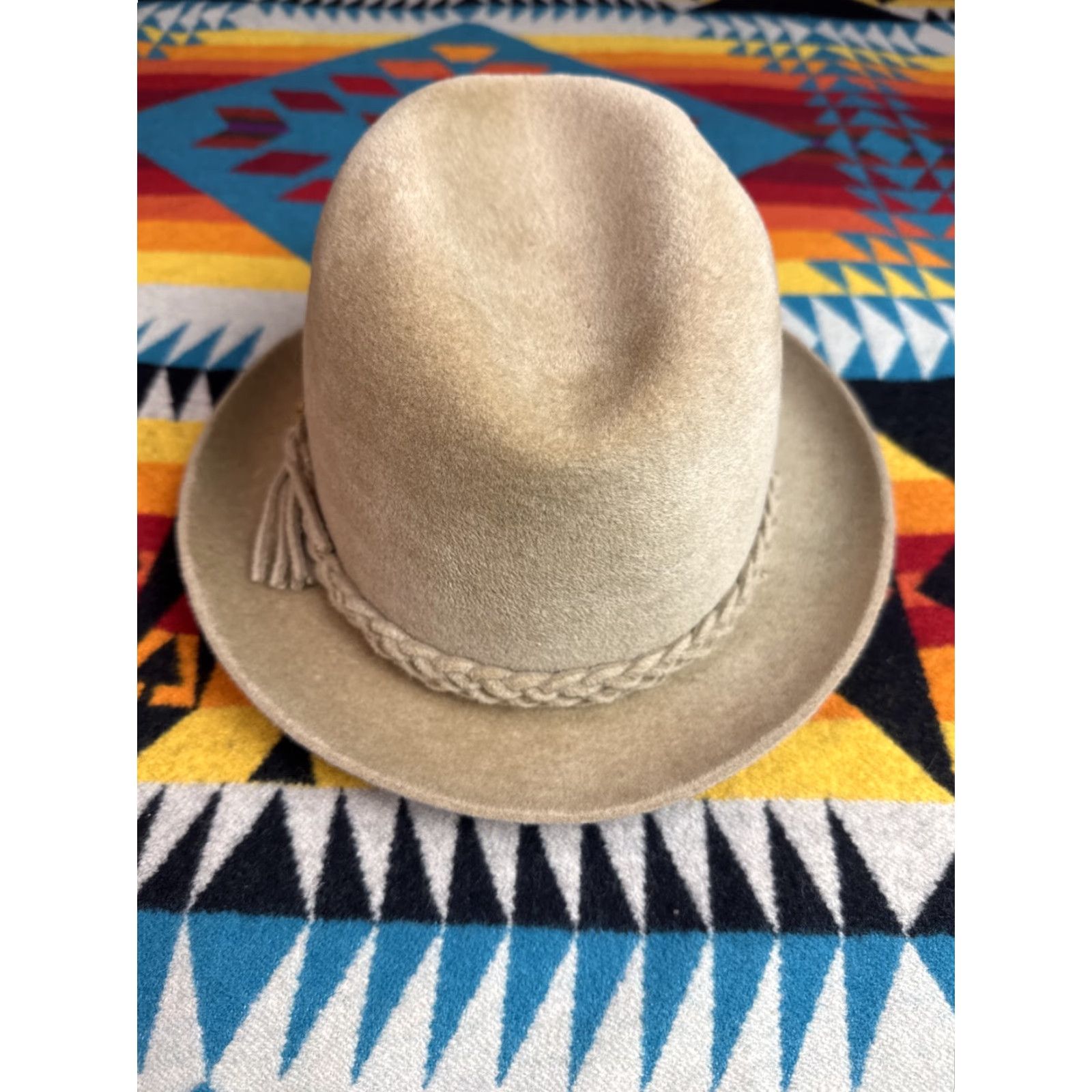 Coach VINTAGE Golden Coach By Dobbs Fur Felt Hat Cap 7 1/4 Good pre owned condition Mens Size ONE SIZE - 5 Thumbnail