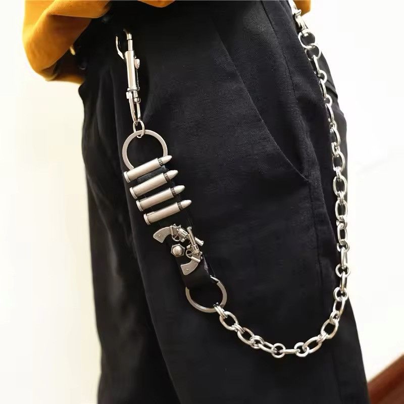 Jewelry Creative Style Pants Chain Waist Punk Trendy Size ONE SIZE - 1 Thumbnail