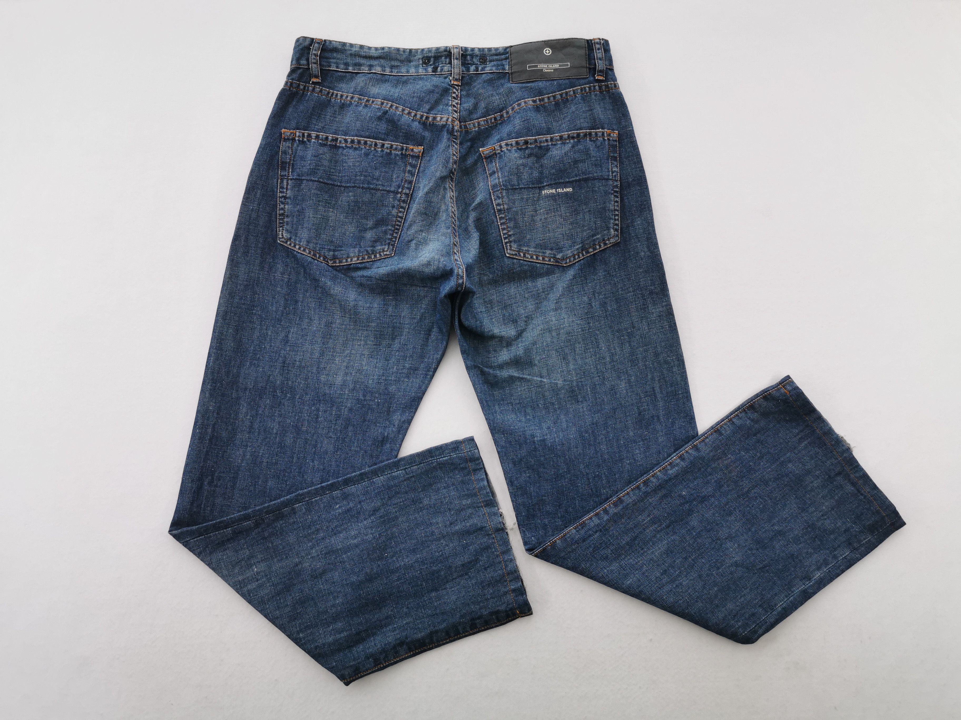 Stone Island Distressed Vintage Stone Island Denim Jeans Size 30 Size US 30 / EU 46 - 1 Thumbnail