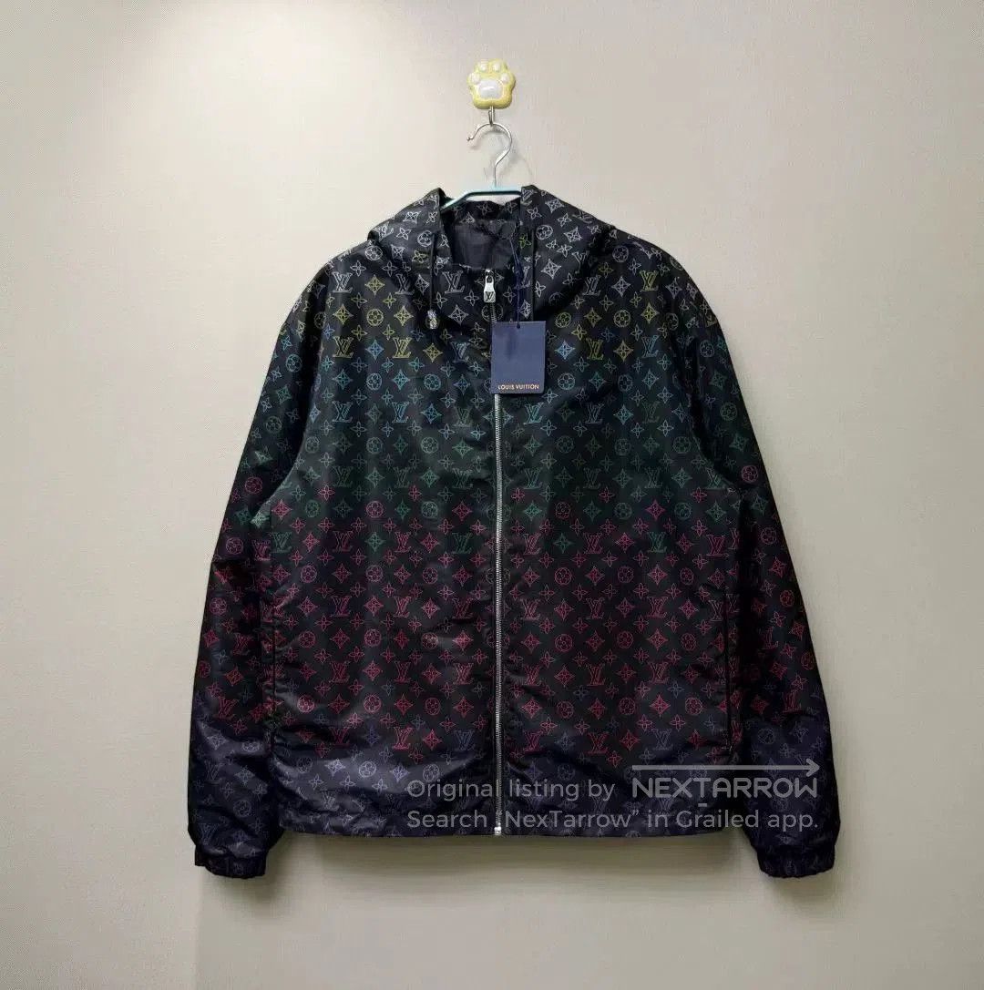 Louis Vuitton louis vuitton colorful logo hooded jacket. Size US L / EU 52-54 / 3 - 1 Thumbnail