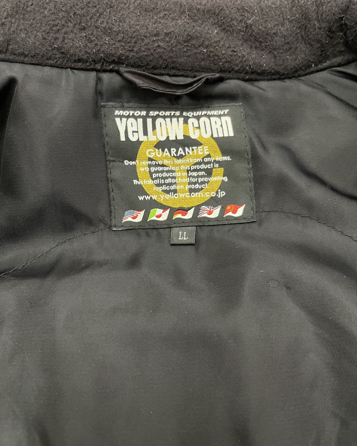 Daytona × YELLOW CORN Vtg Yellow Corn Daytona Patches Riding Jacket Size US S / EU 44-46 / 1 - 15 Thumbnail