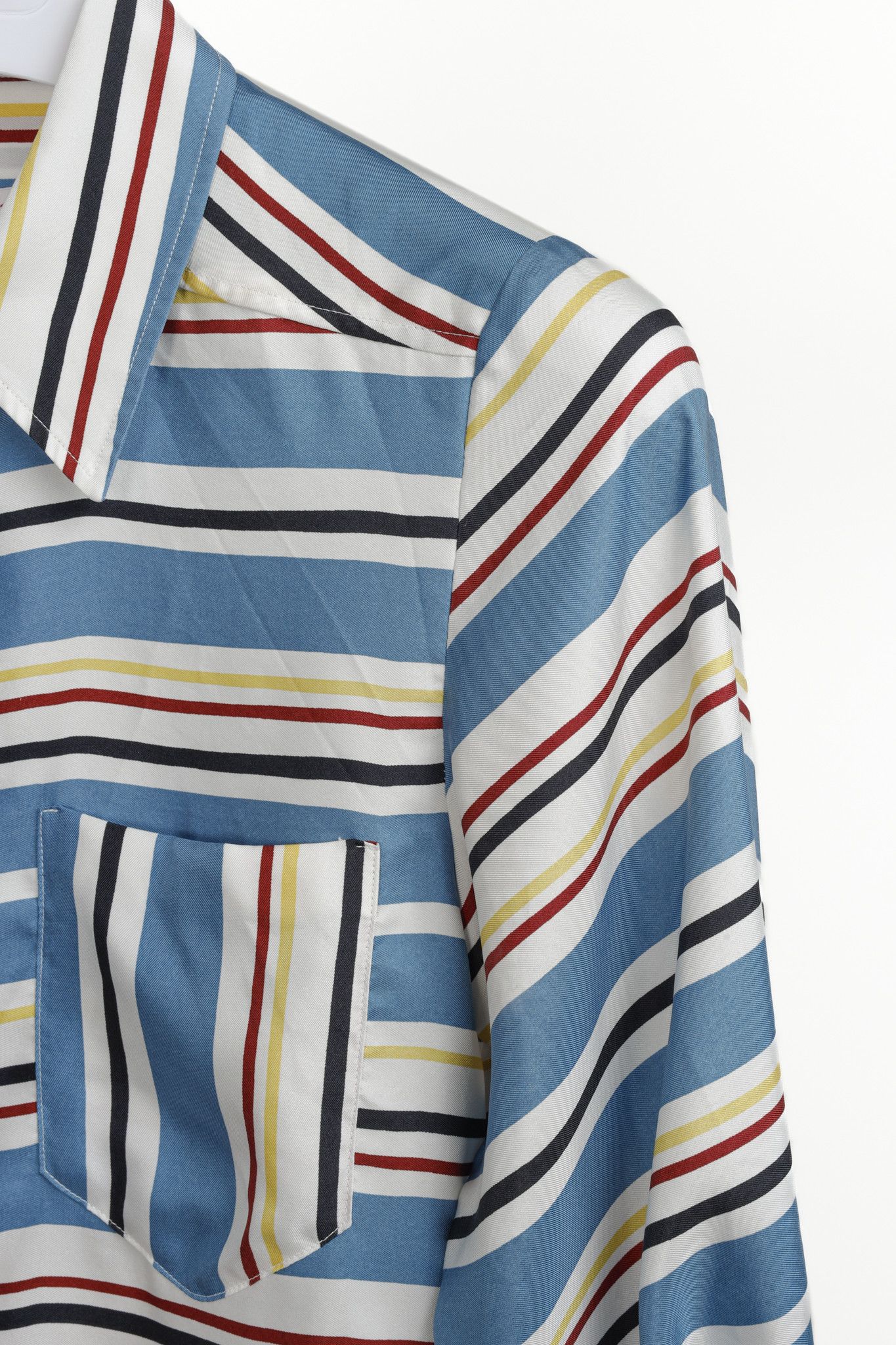 See by Chloe See by Chloe Multicolour Stripes Silk Blouse Size S / US 4 / IT 40 - 5 Thumbnail