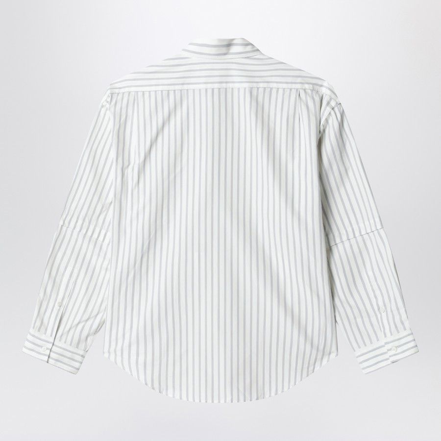 Acne Studios o1d2blof0226 Double Sleeve Button- Up Shirt in Off-White Size US S / EU 44-46 / 1 - 2 Thumbnail