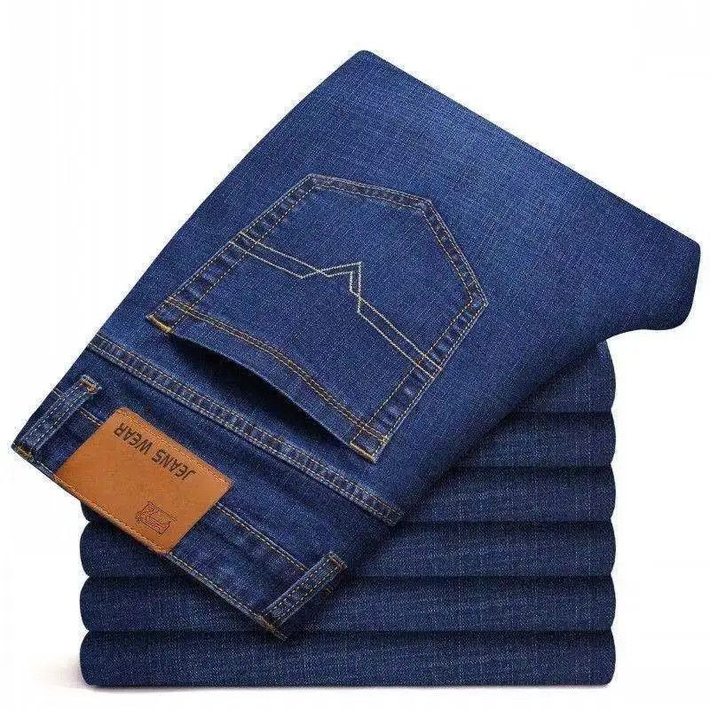The Unbranded Brand Men's Jeans Casual Straight Stretch Size US 31 - 3 Thumbnail