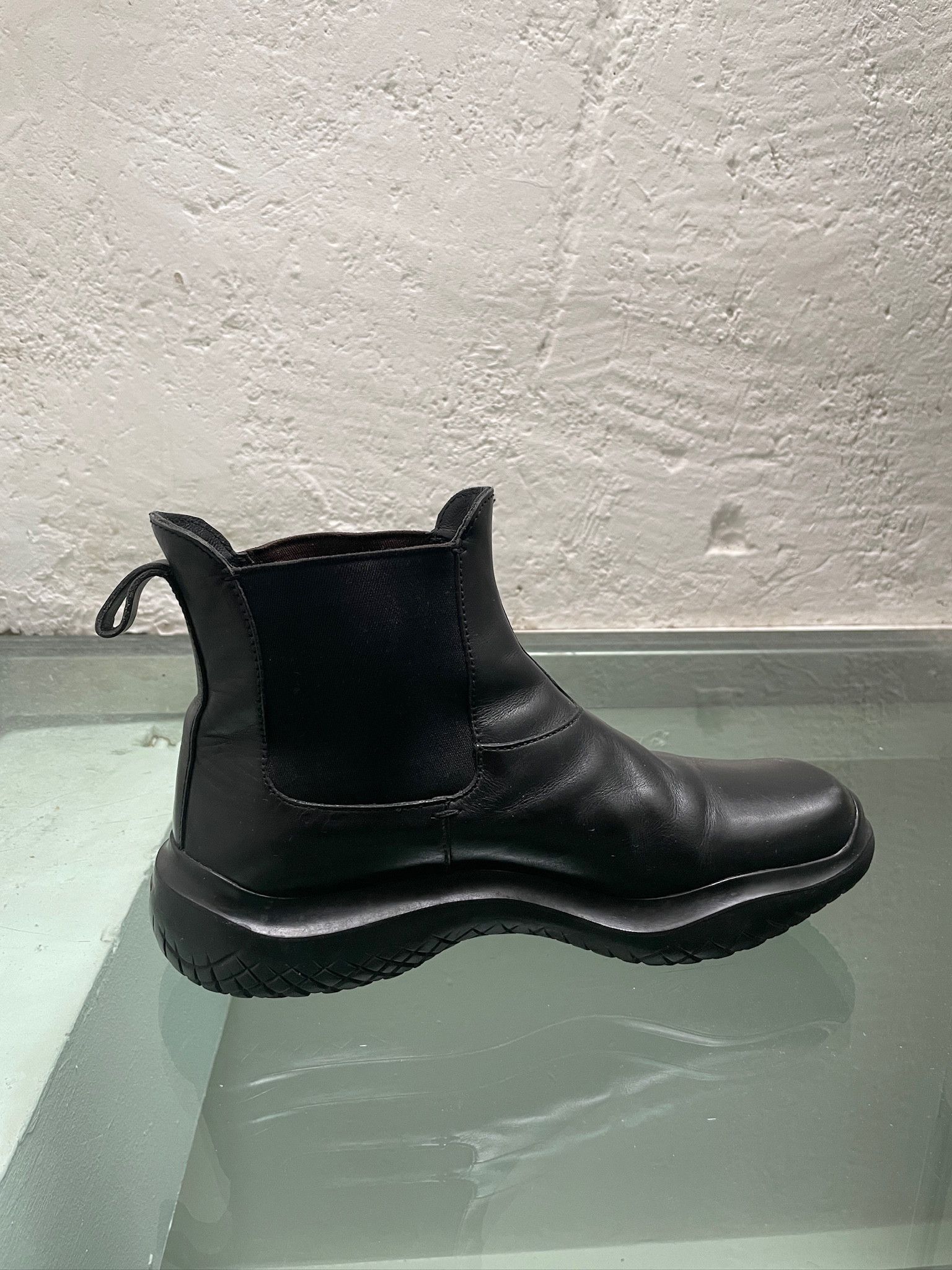 Prada FW99 Prada Vintage Leather Chelsea Boots | Grailed