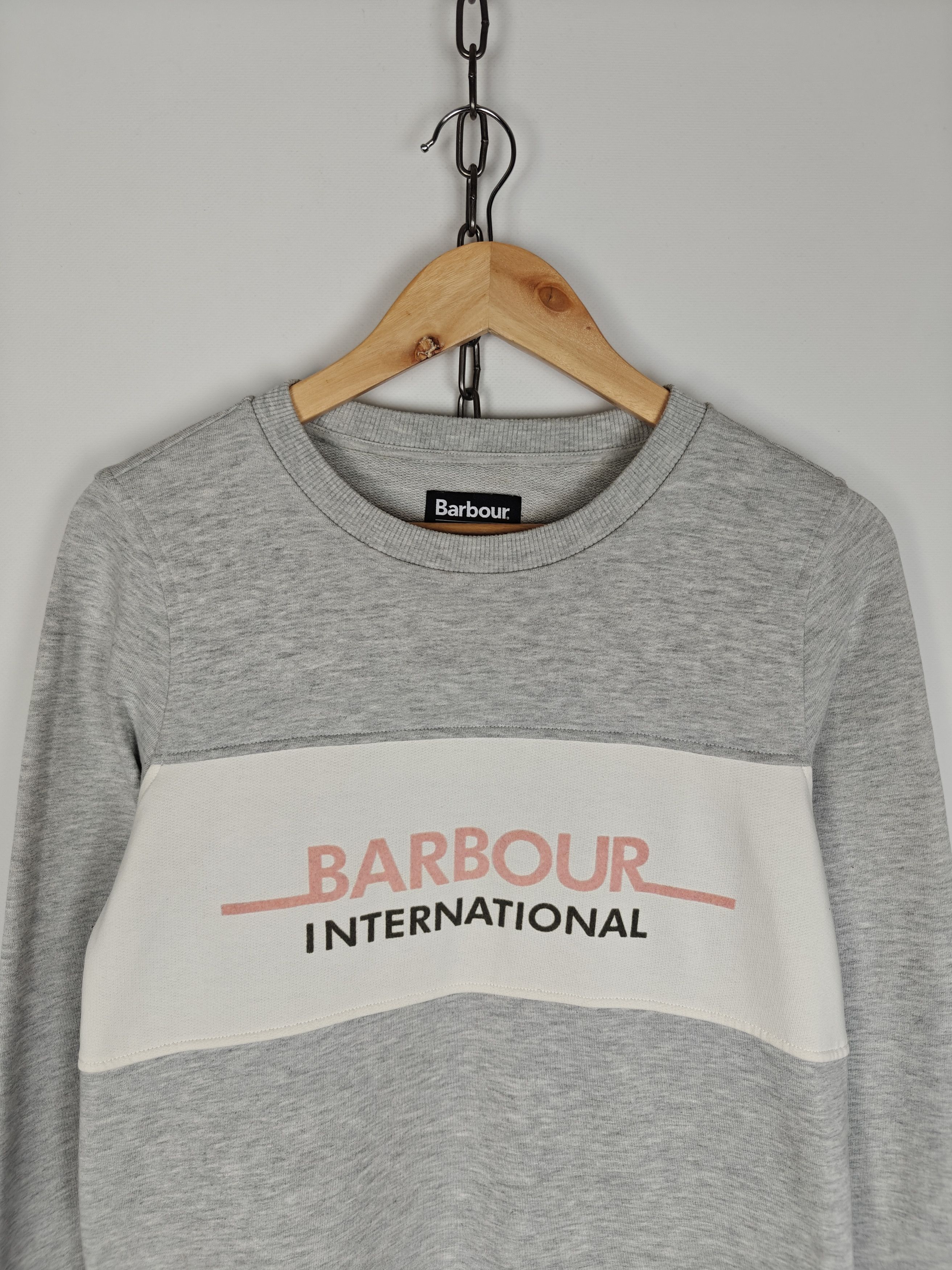 Barbour Barbour International Sweatshirt Shuttle Overlayer Pullover Size M / US 6-8 / IT 42-44 - 2 Thumbnail