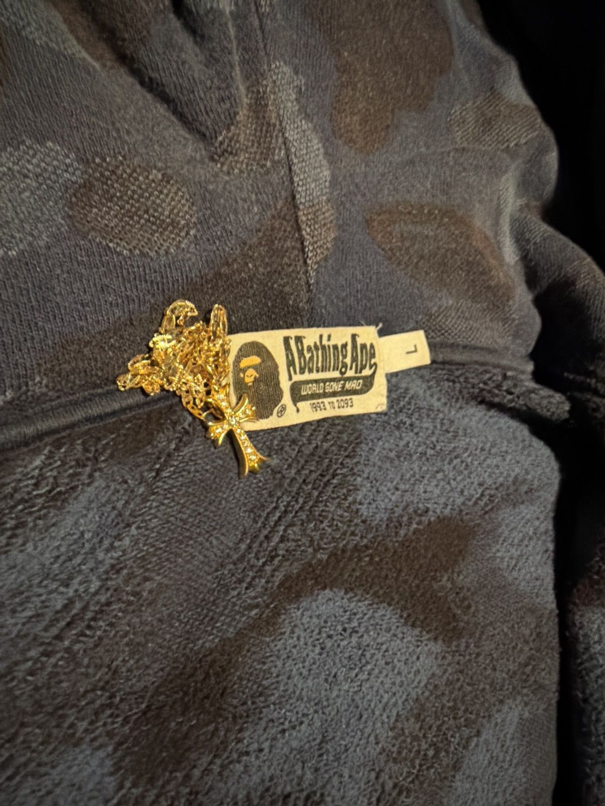 Bape BAPE Color Camo PONR Shark Full Zip Hoodie Fall/Winter 2019 Size US L / EU 52-54 / 3 - 5 Thumbnail