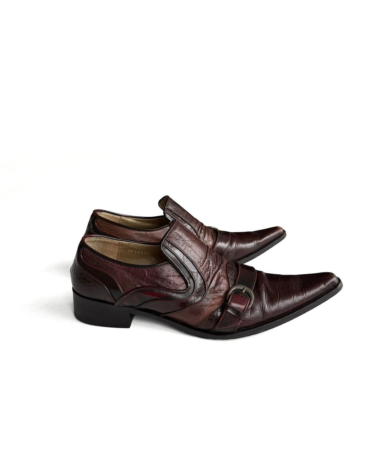 Tornado Mart TORNADO MART COWHIDE DRESS SHOES Size US 5.5 / EU 38 - 1 Thumbnail